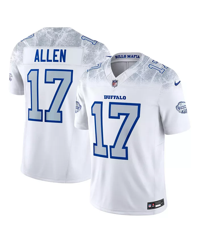 Men’s Josh Allen White Buffalo Bills NFL Rivalry Limited Jersey PT75335
