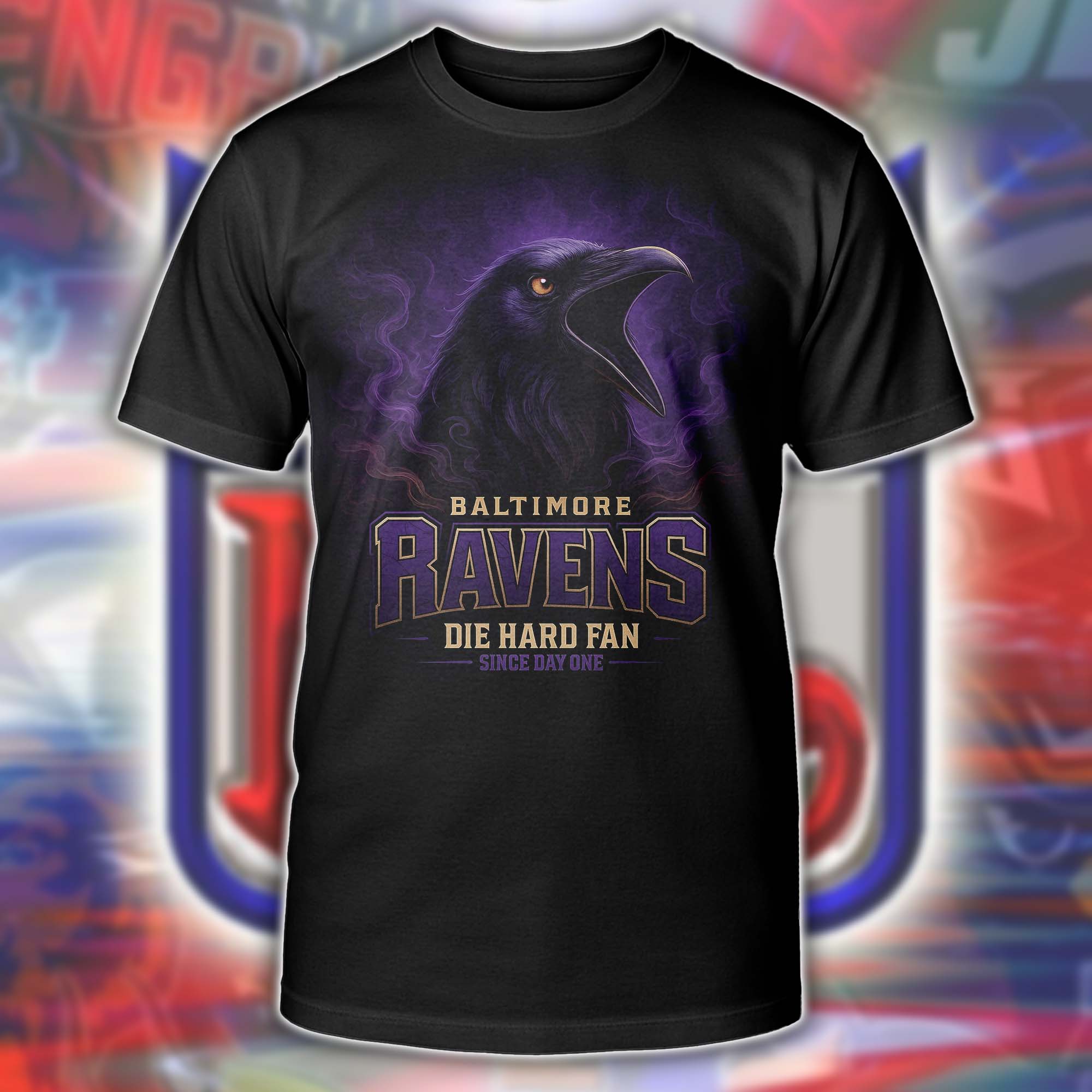 Baltimore Ravens NFL Team Spirit Black PT75306