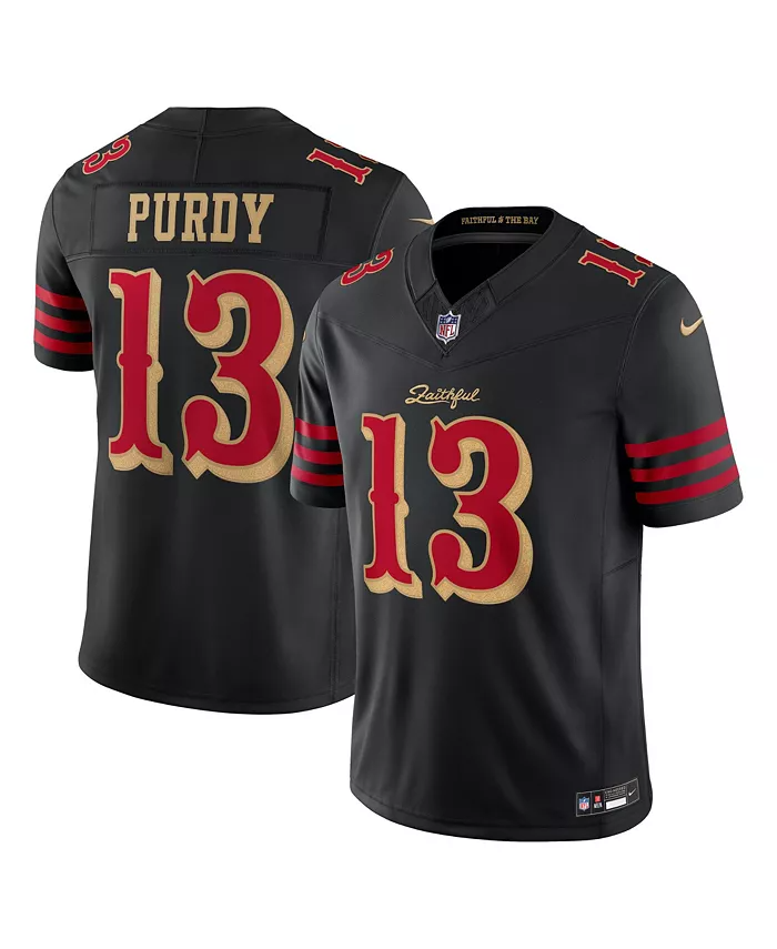 Mens Brock Purdy Black San Francisco 49ers NFL Rivalry Limited Jersey PT75338
