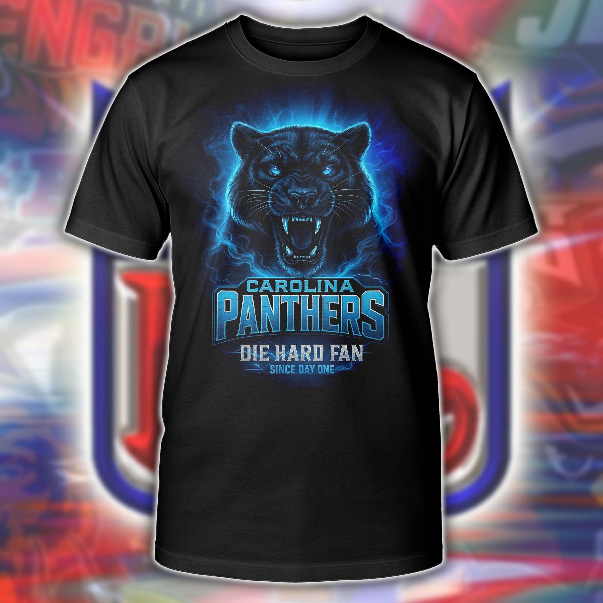 Carolina Panthers NFL Team Spirit Black PT75308