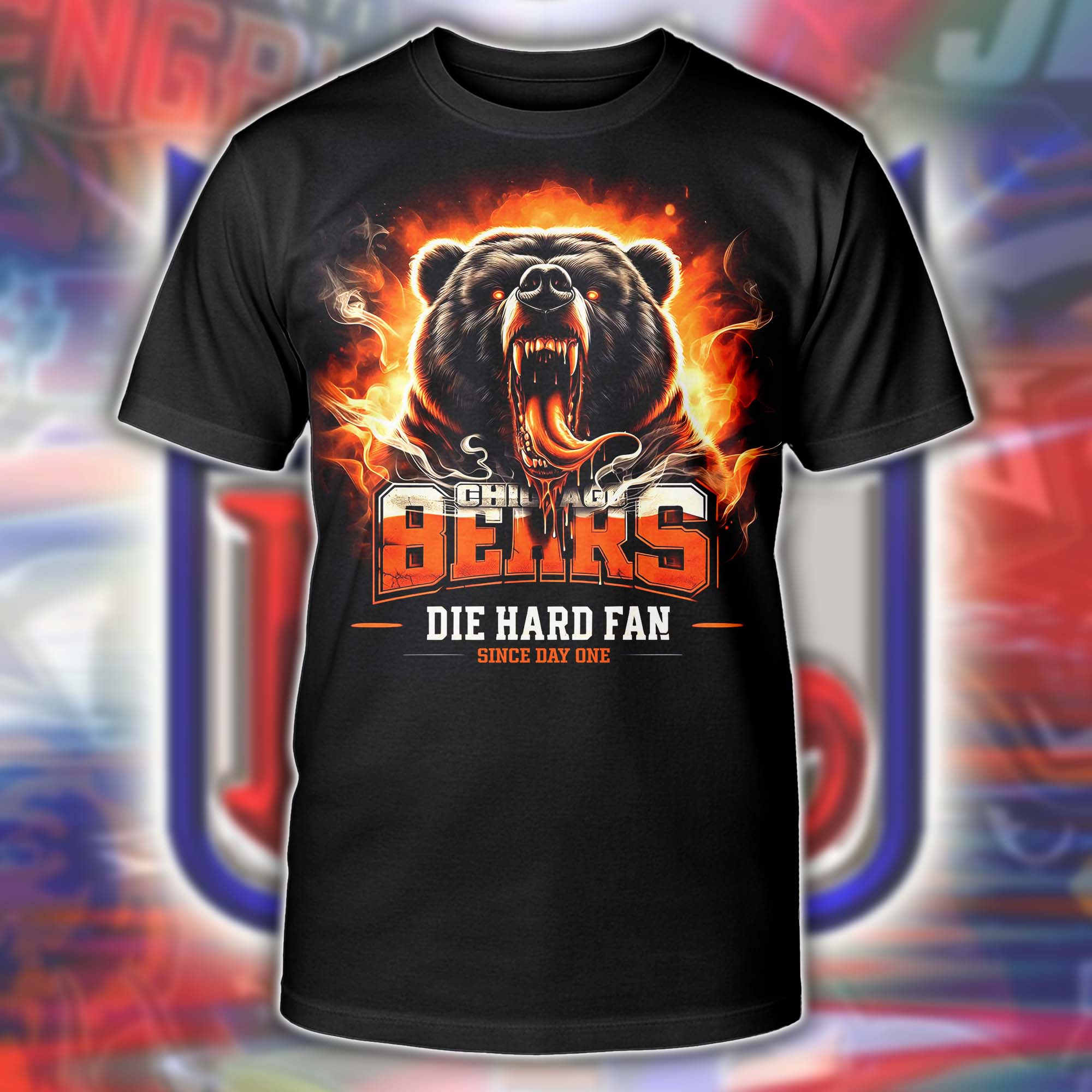 Chicago Bears NFL Team Spirit Black PT75309