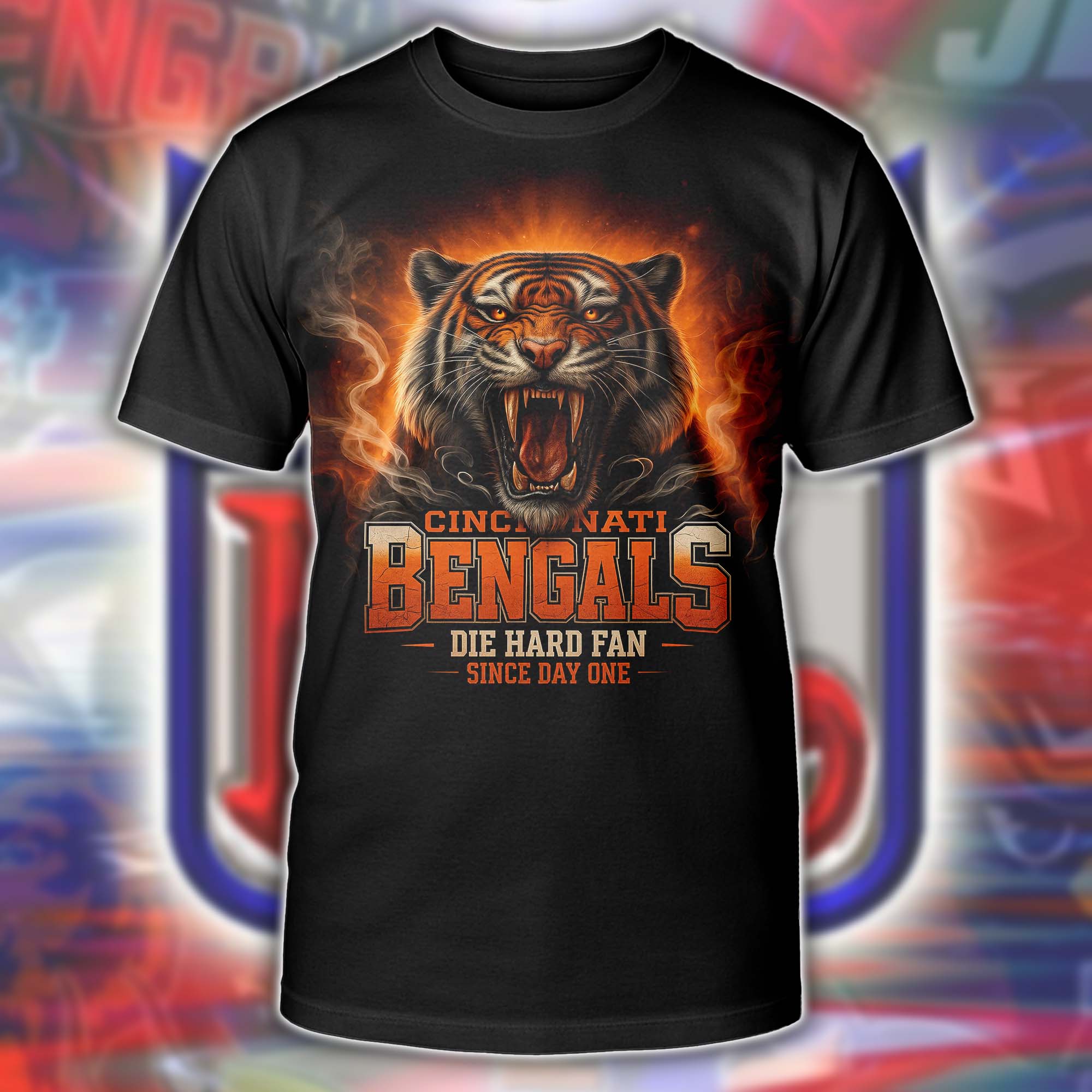 Cincinnati Bengals NFL Team Spirit Black PT75310