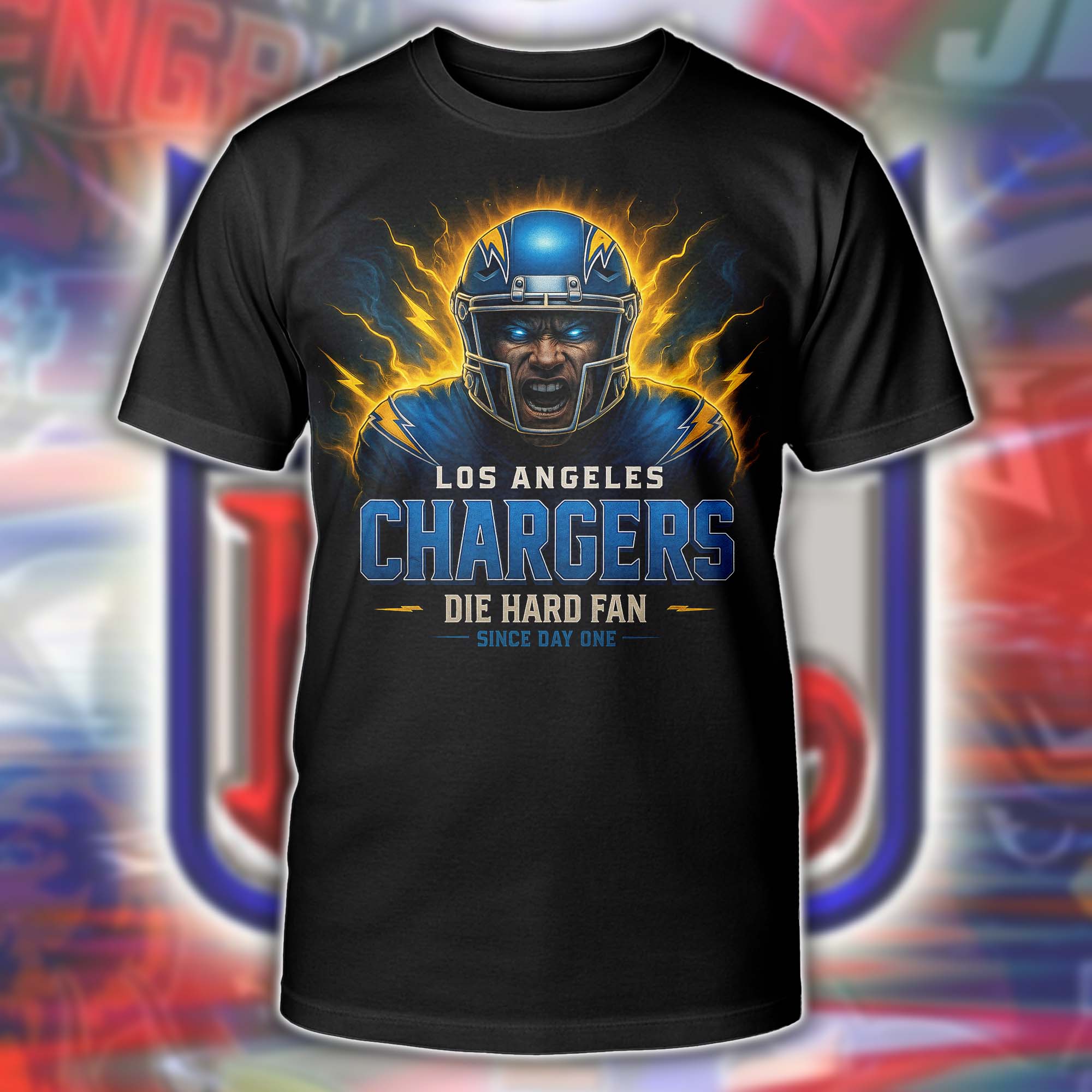 Los Angeles Chargers NFL Team Spirit Black PT75321