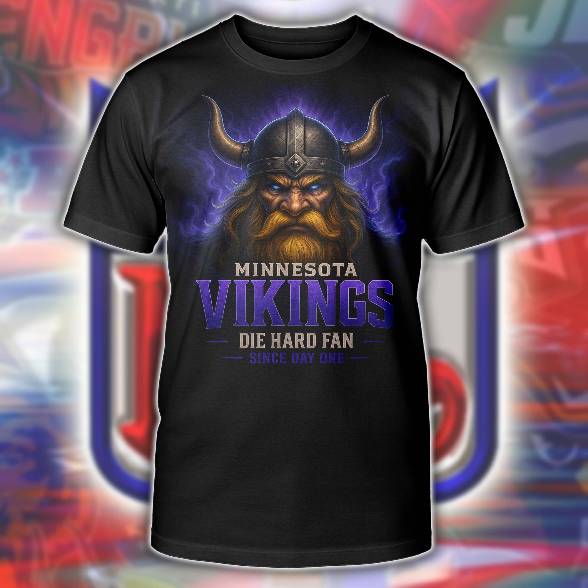 Minnesota Vikings NFL Team Spirit Black PT75324