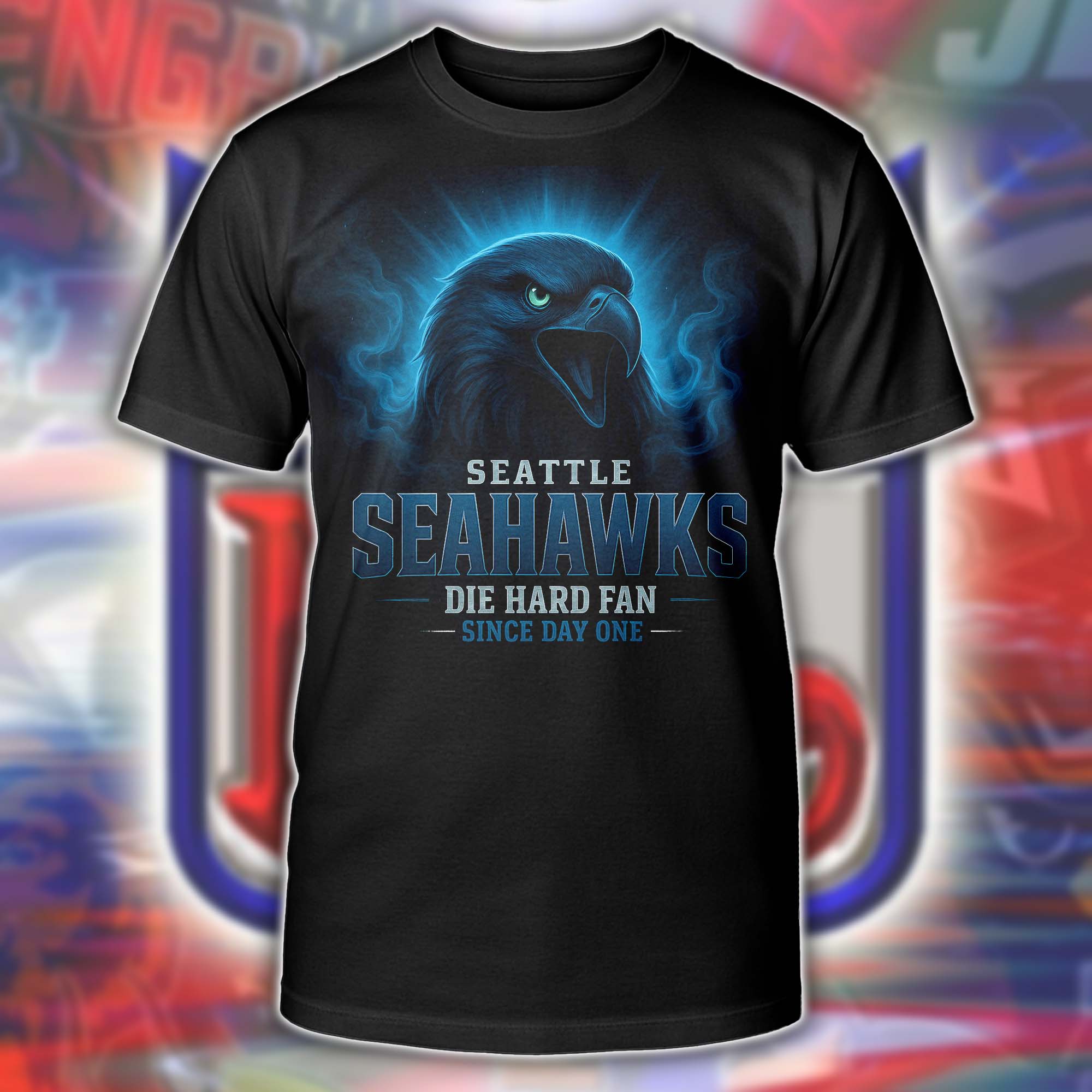 Seattle Seahawks NFL Team Spirit Black PT75332