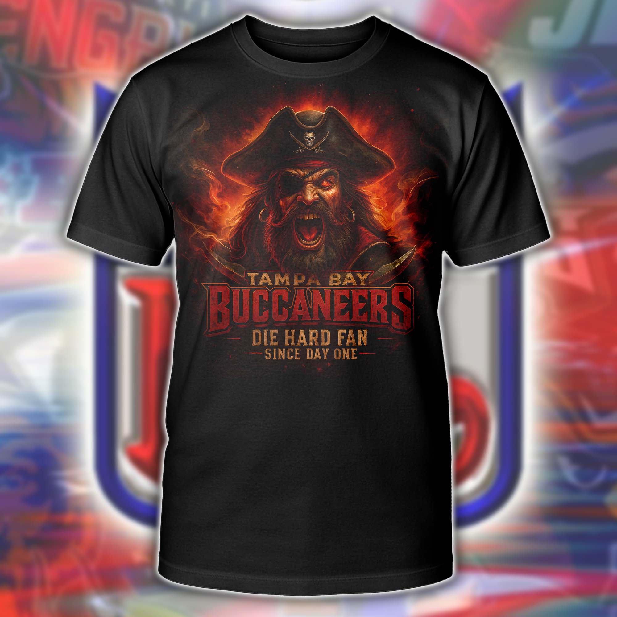 Tampa Bay Buccaneers NFL Team Spirit Black PT75333