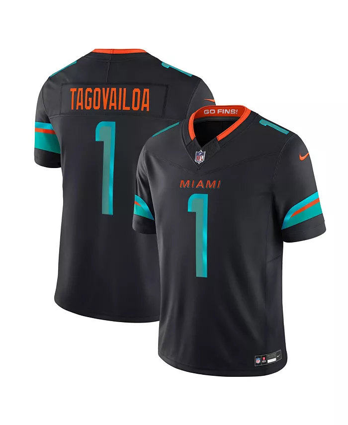 Mens Tua Tagovailoa Navy Miami Dolphins NFL Rivalry Limited Jersey PT75343