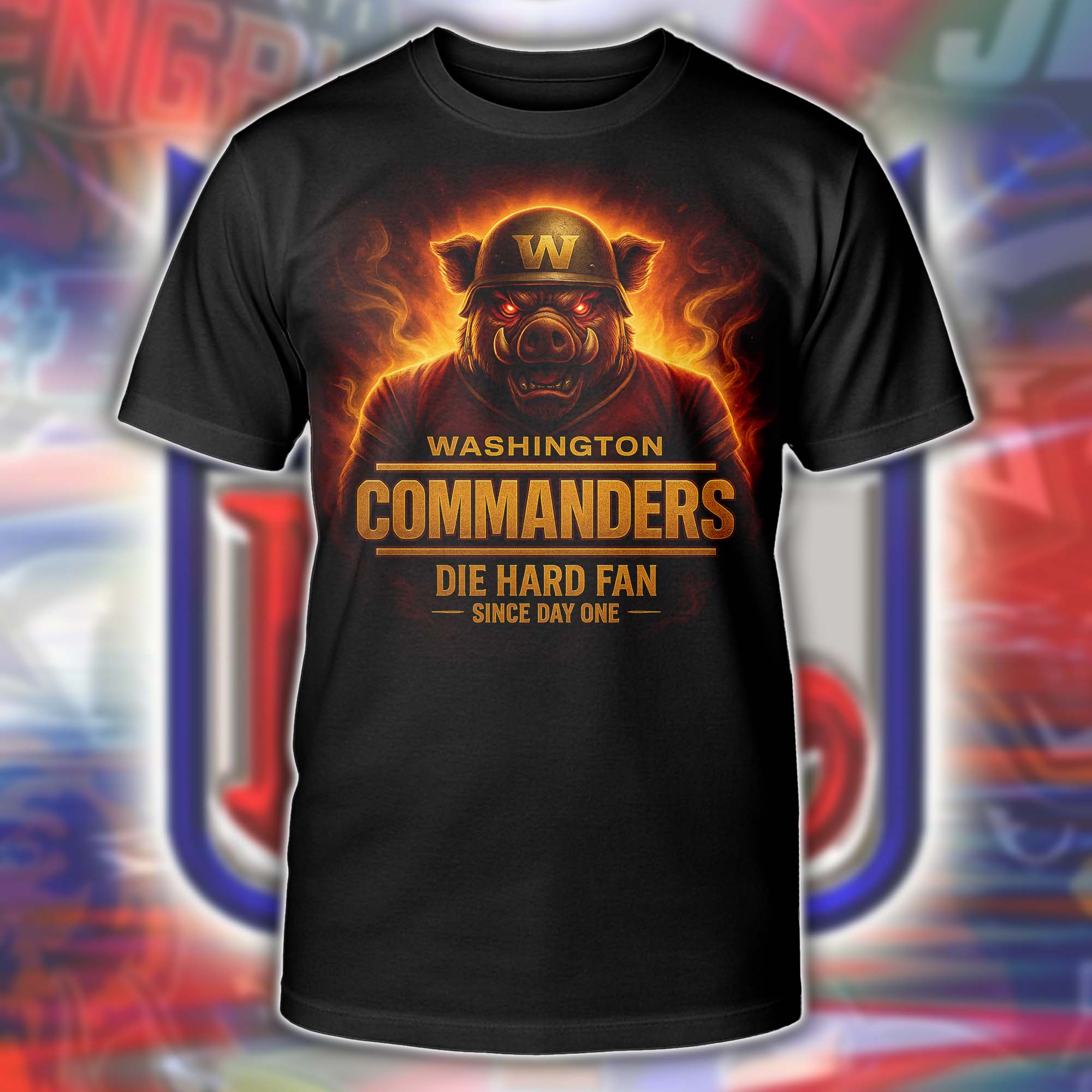 Washington Commanders NFL Team Spirit Black PT75335