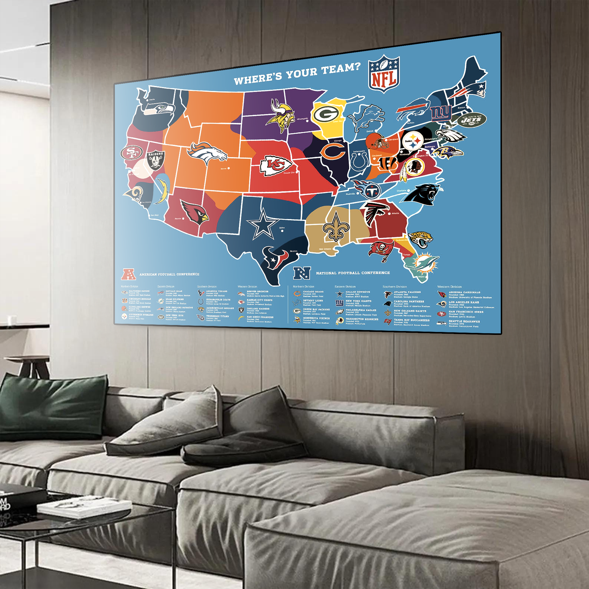 “Where your team?” Poster PT75634