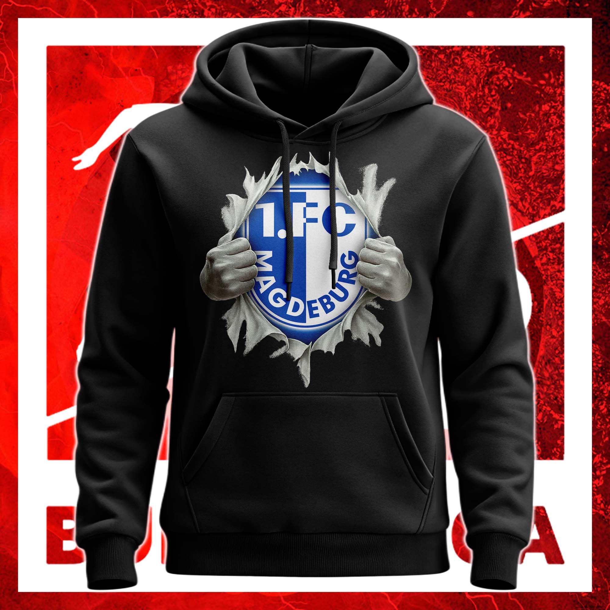 1. FC Magdeburg Superman Hand / Ripped Shirt PT75637