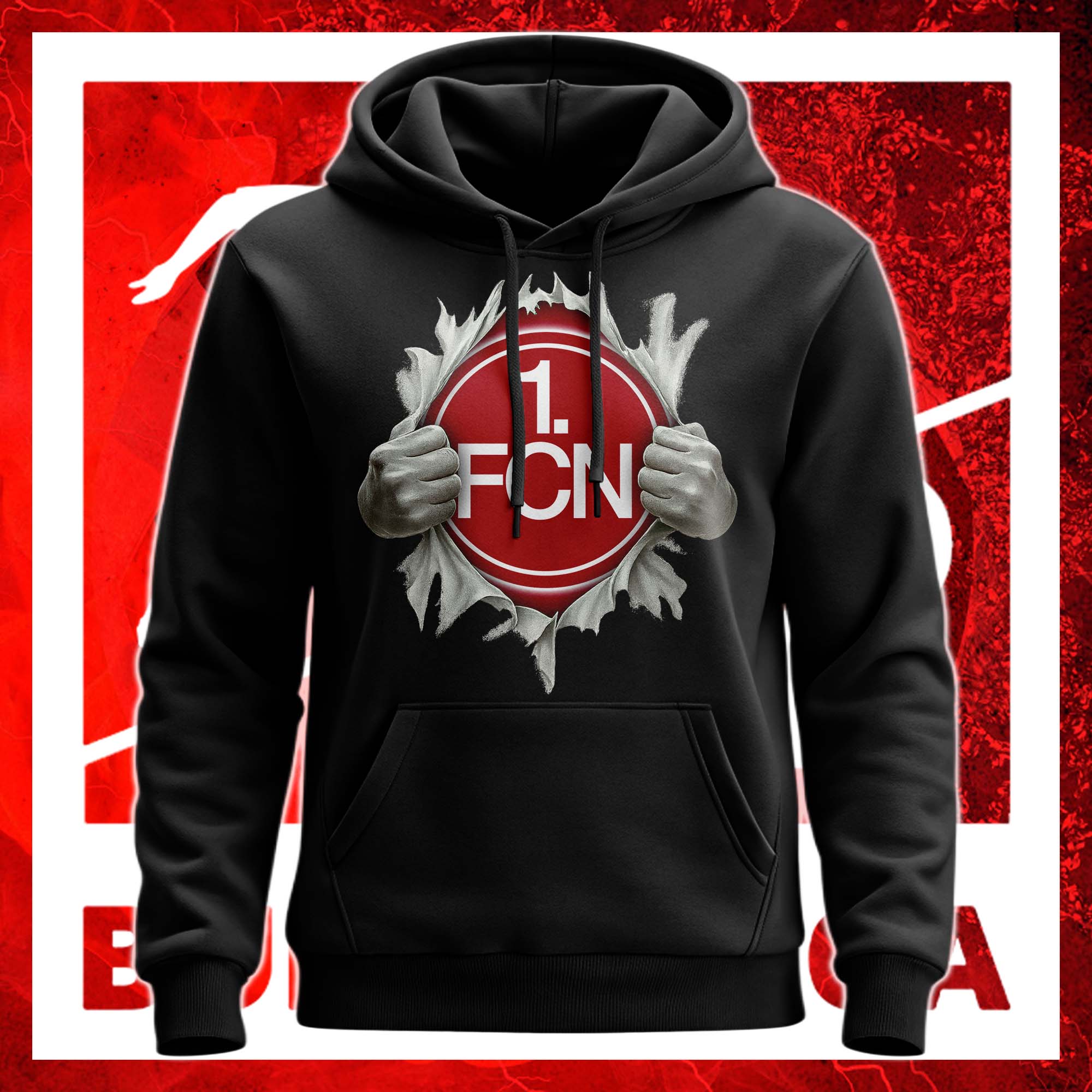 1. FC Nürnberg Superman Hand / Ripped Shirt PT75638
