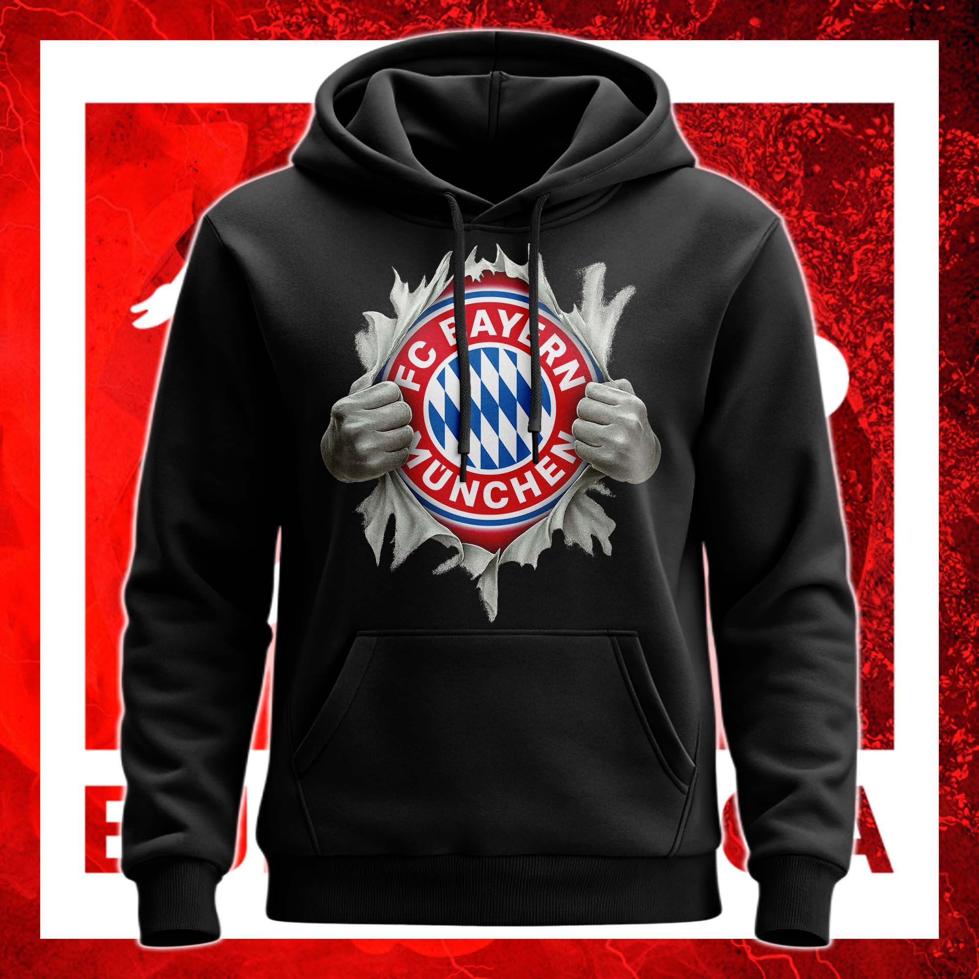 FC Bayern München Superman Hand / Ripped Shirt PT75665