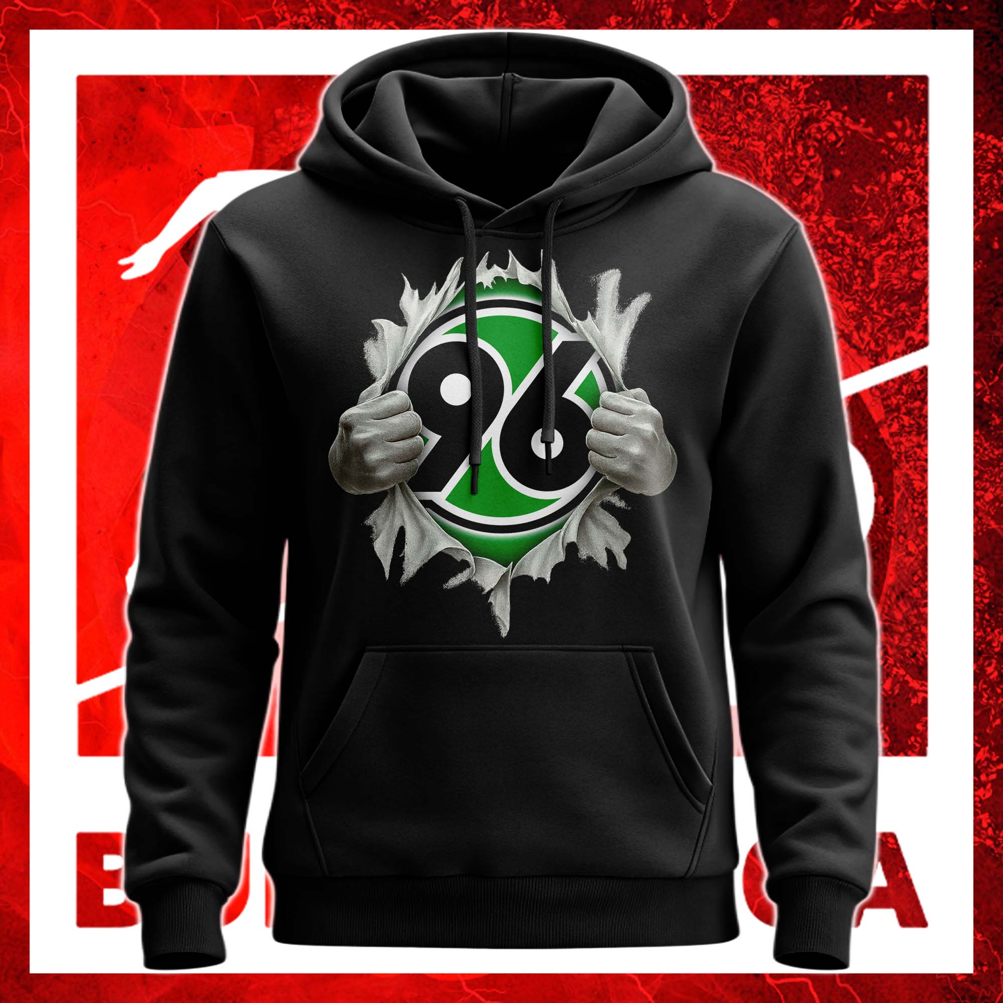Hannover 96 Superman Hand / Ripped Shirt PT75643