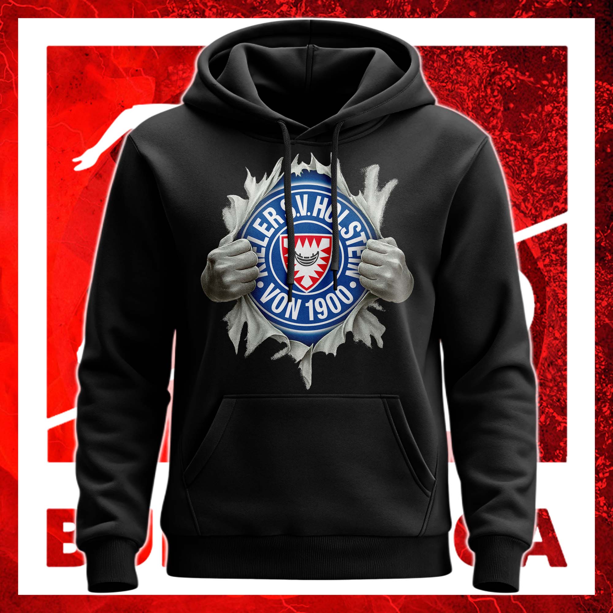 Holstein Kiel Superman Hand / Ripped Shirt PT75645