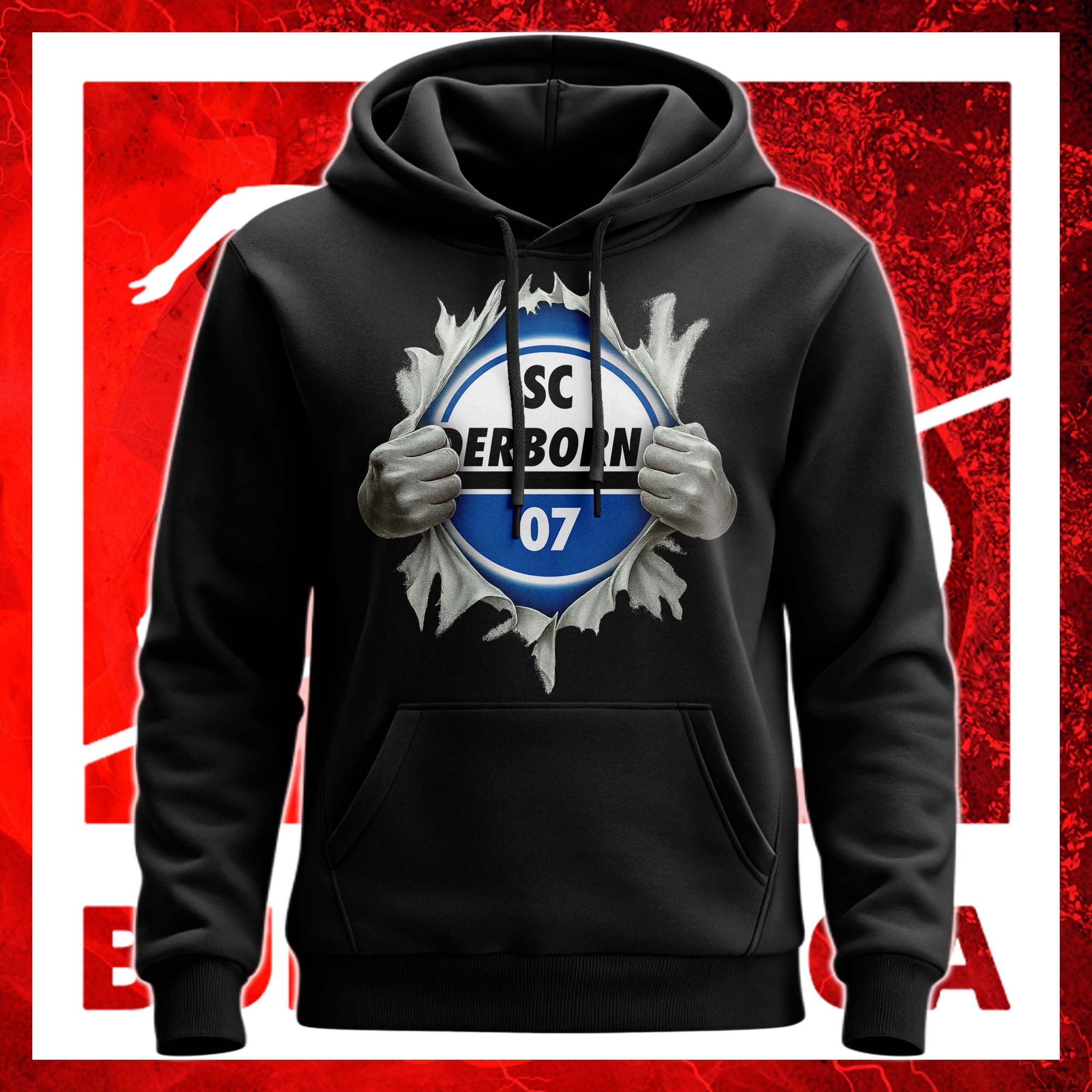 SC Paderborn 07 Superman Hand / Ripped Shirt PT75648