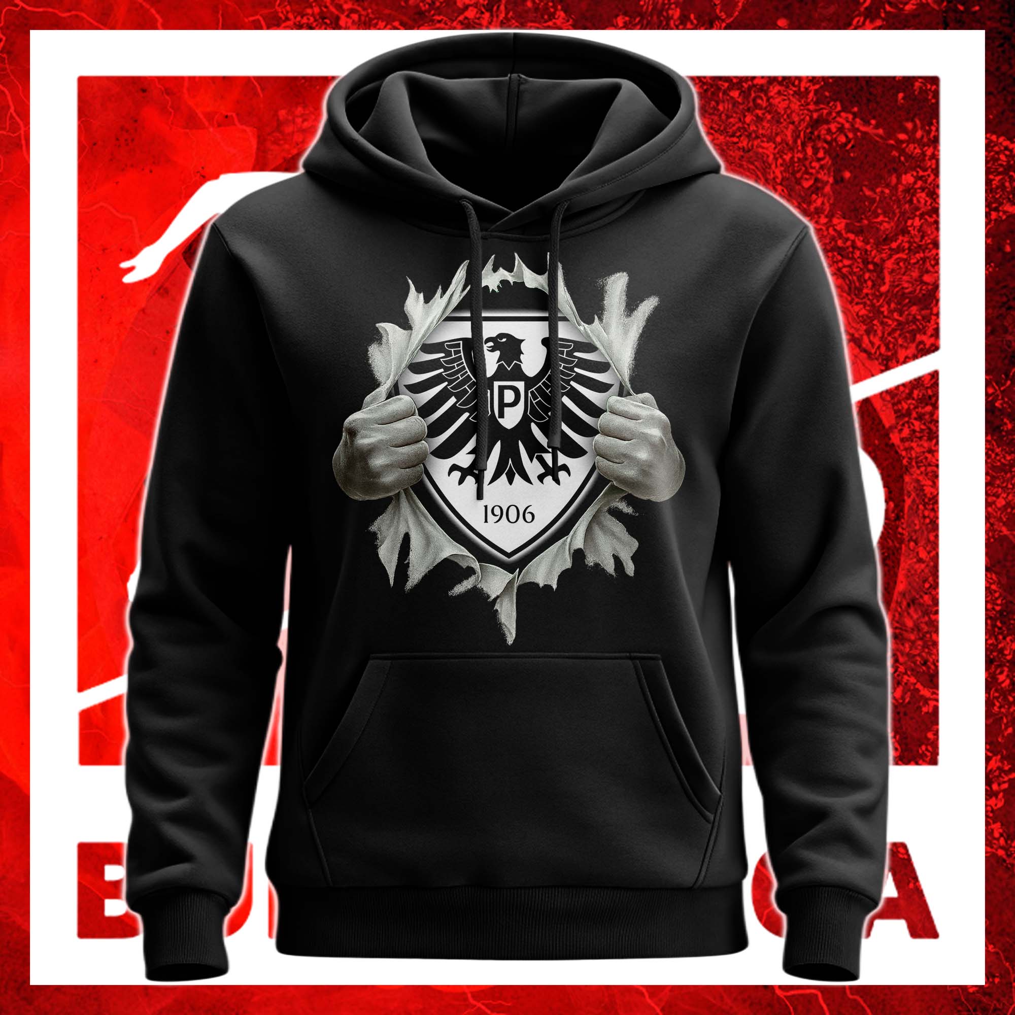 SC Preußen Münster Superman Hand / Ripped Shirt PT75649
