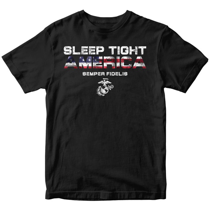 Marines Sleep Tight America Patriotic T-Shirt PT75857