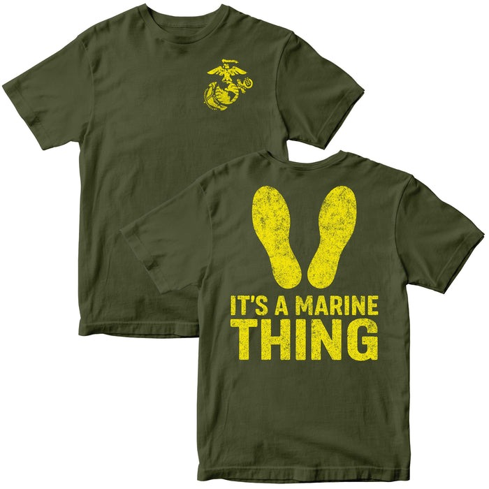 Marines Yellow Footprints T-Shirt PT75865 (Copy)