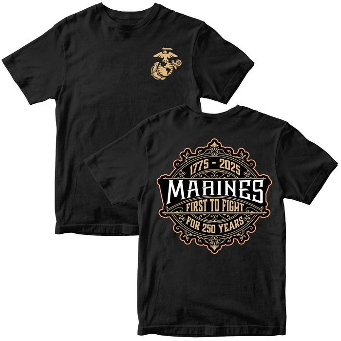 Marines Yellow Footprints T-Shirt PT75865 (Copy)