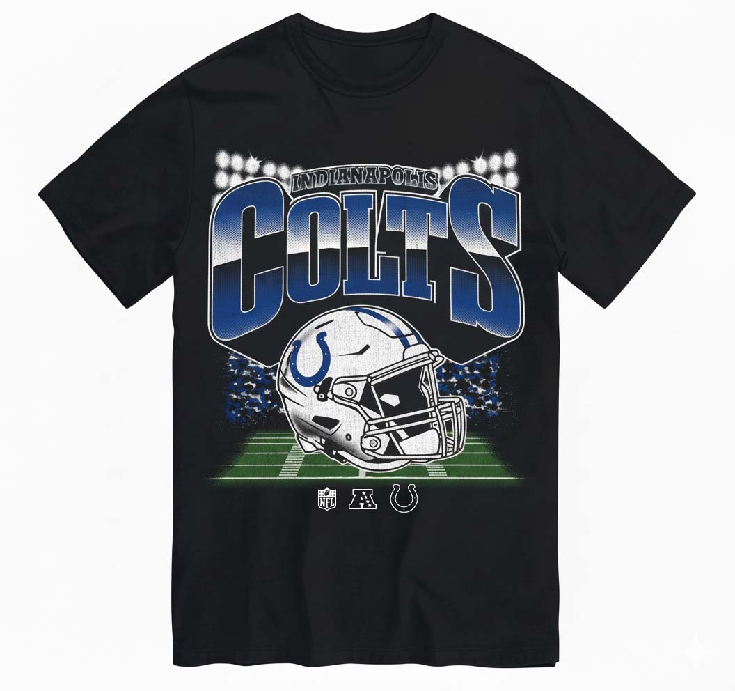 Indianapolis Colts Mens NFL Teams Blindside T-Shirt PT75985