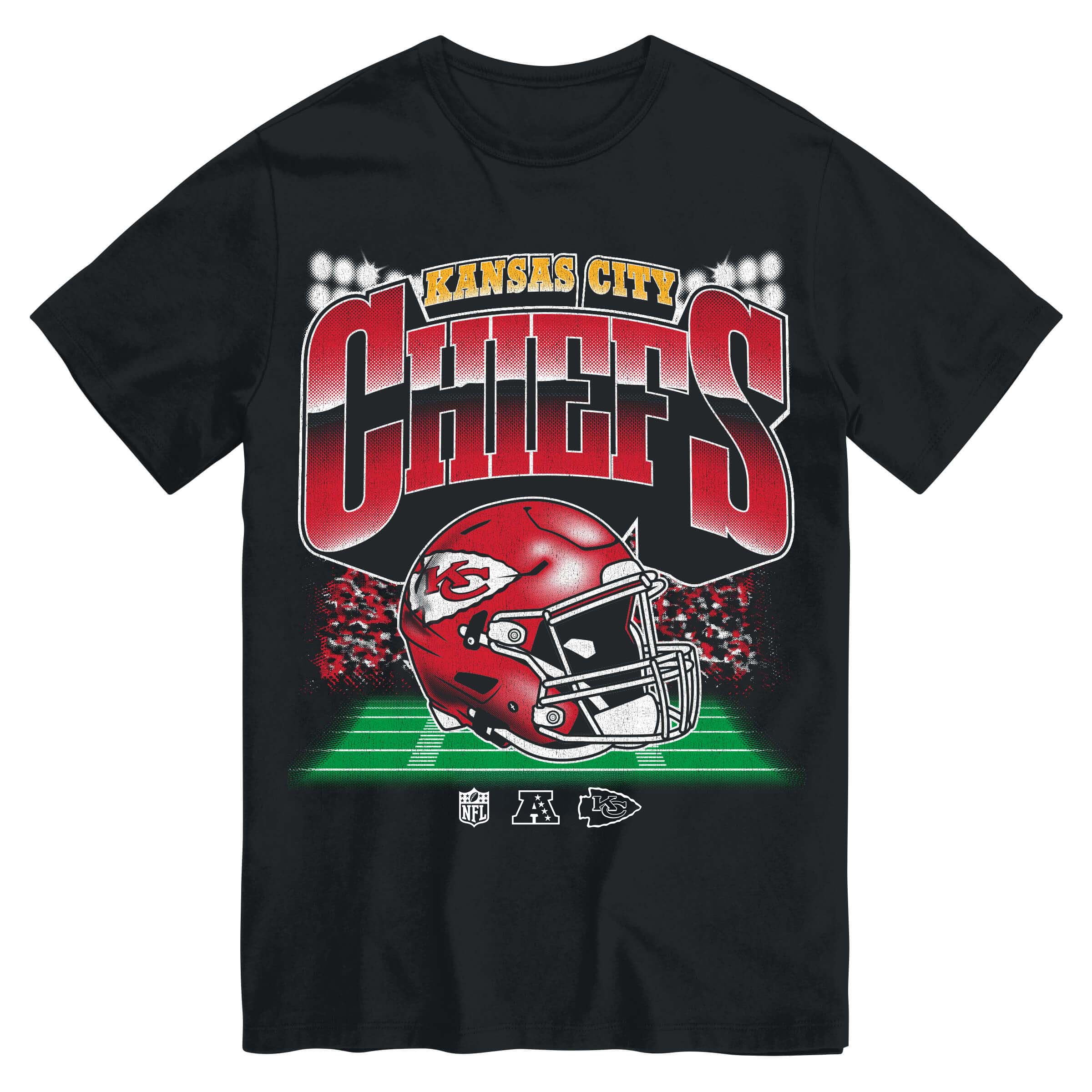 Kansas City Chiefs Mens NFL Teams Blindside T-Shirt PT75987