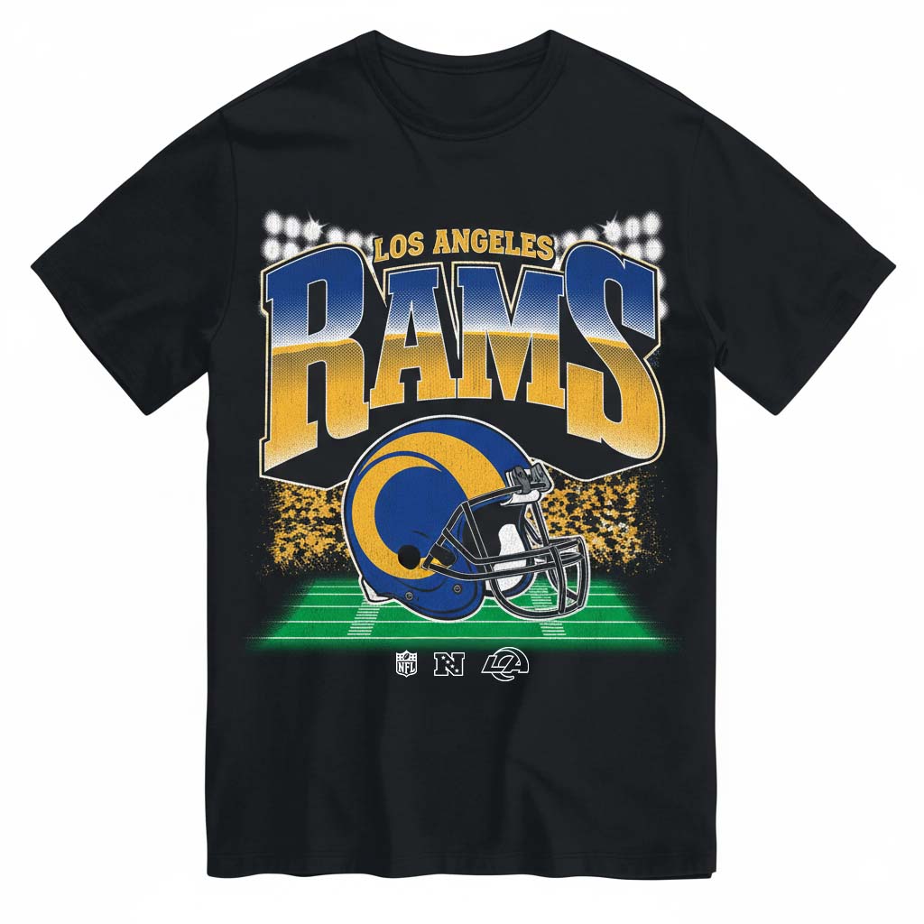 Los Angeles Rams Mens NFL Teams Blindside T-Shirt PT75990