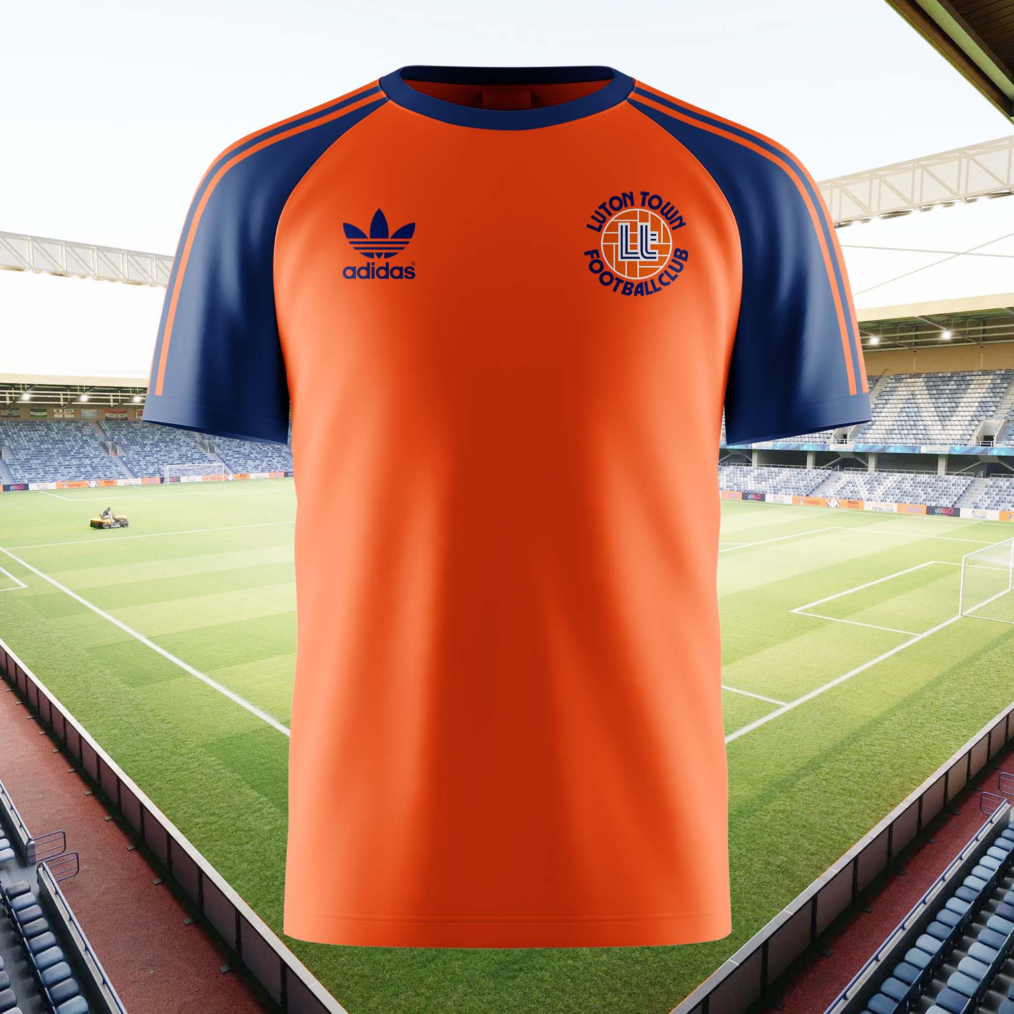 Luton Town 1982-83 Away Kit Retro Shirt PT75967
