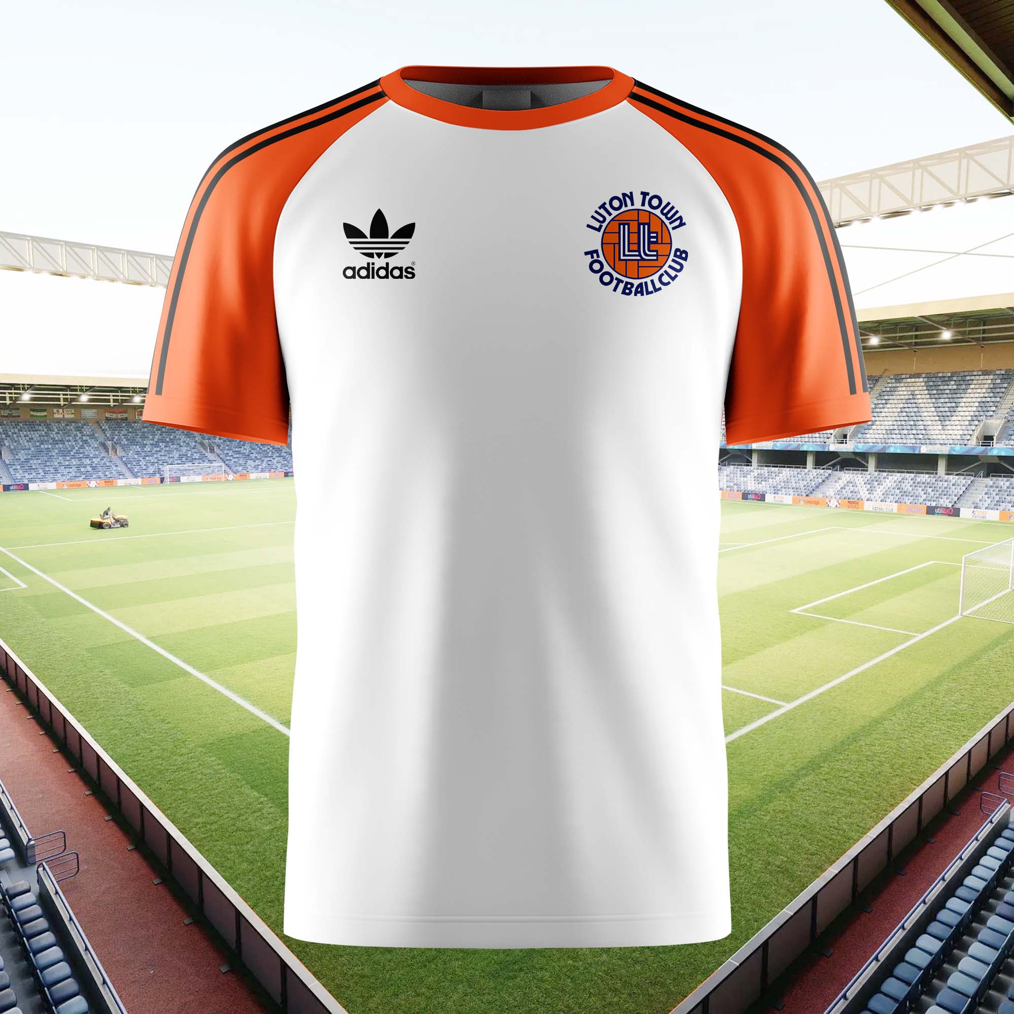 Luton Town 1983-84 Home Kit Retro Shirt PT75968