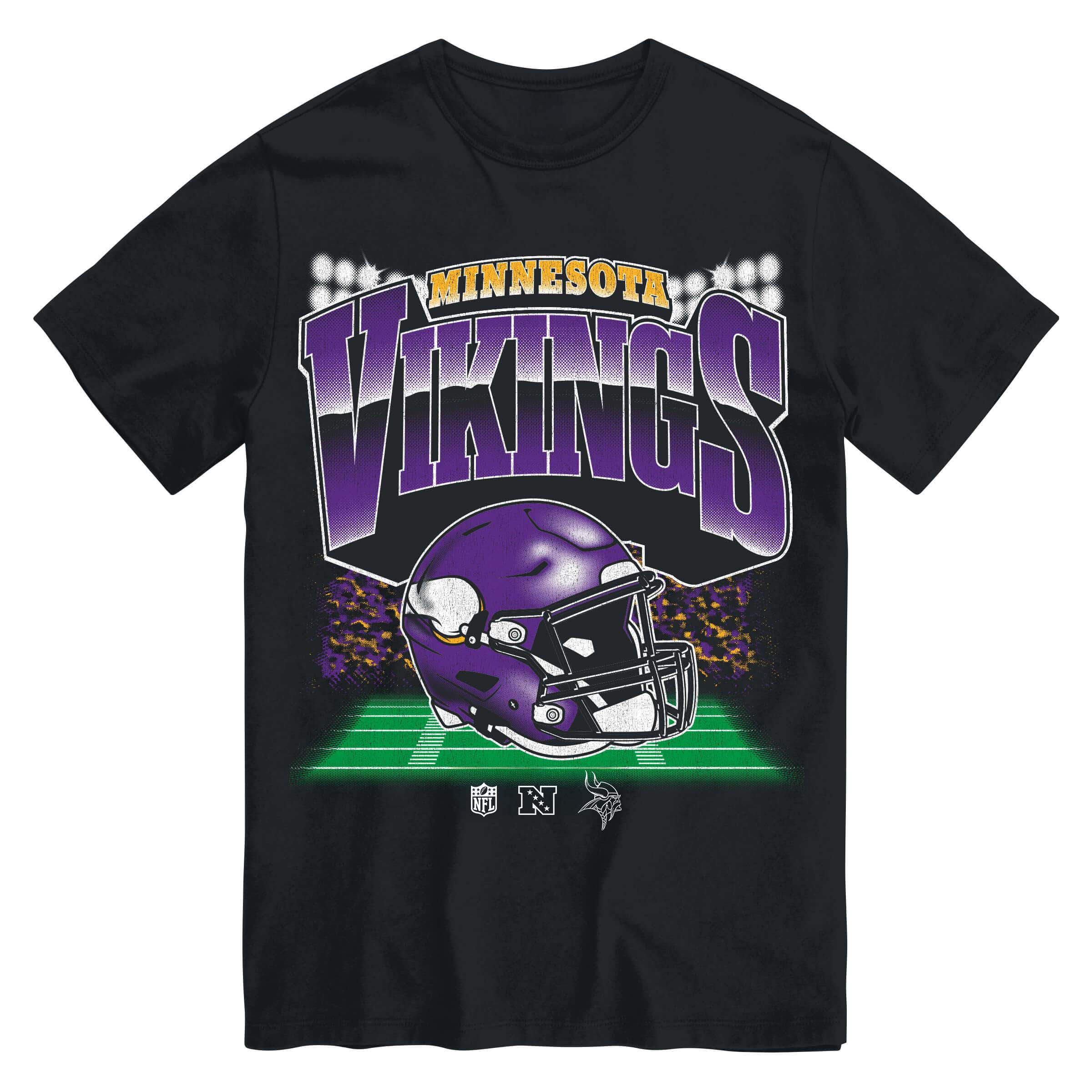 MInesota Vikings Mens NFL Teams Blindside T-Shirt PT75992