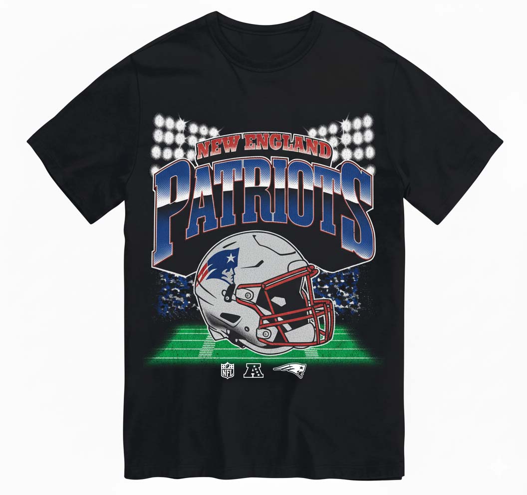 New England Patriots Mens NFL Teams Blindside T-Shirt PT75993