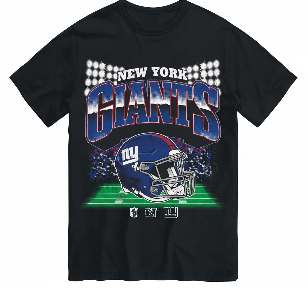 New York Giant Mens NFL Teams Blindside T-Shirt PT75995