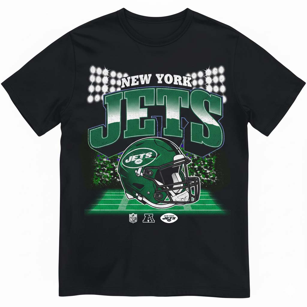 New York Jets Mens NFL Teams Blindside T-Shirt PT75996