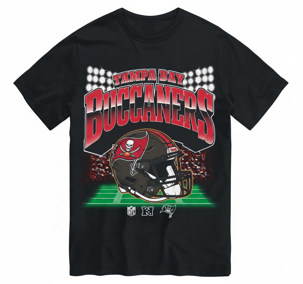 Tampa Bay Buccaneers Mens NFL Teams Blindside T-Shirt PT76001