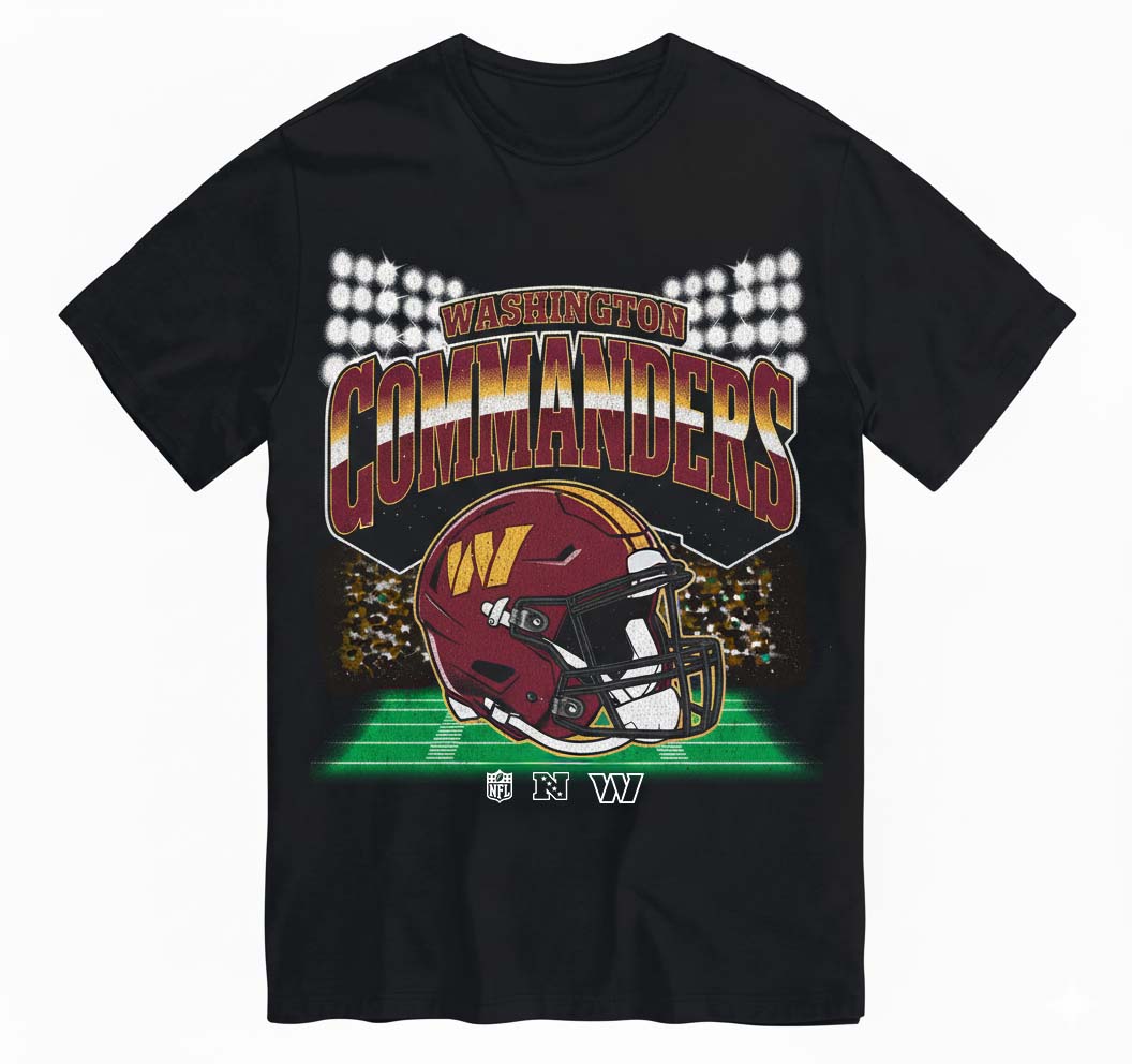Washington Commanders Mens NFL Teams Blindside T-Shirt PT76003