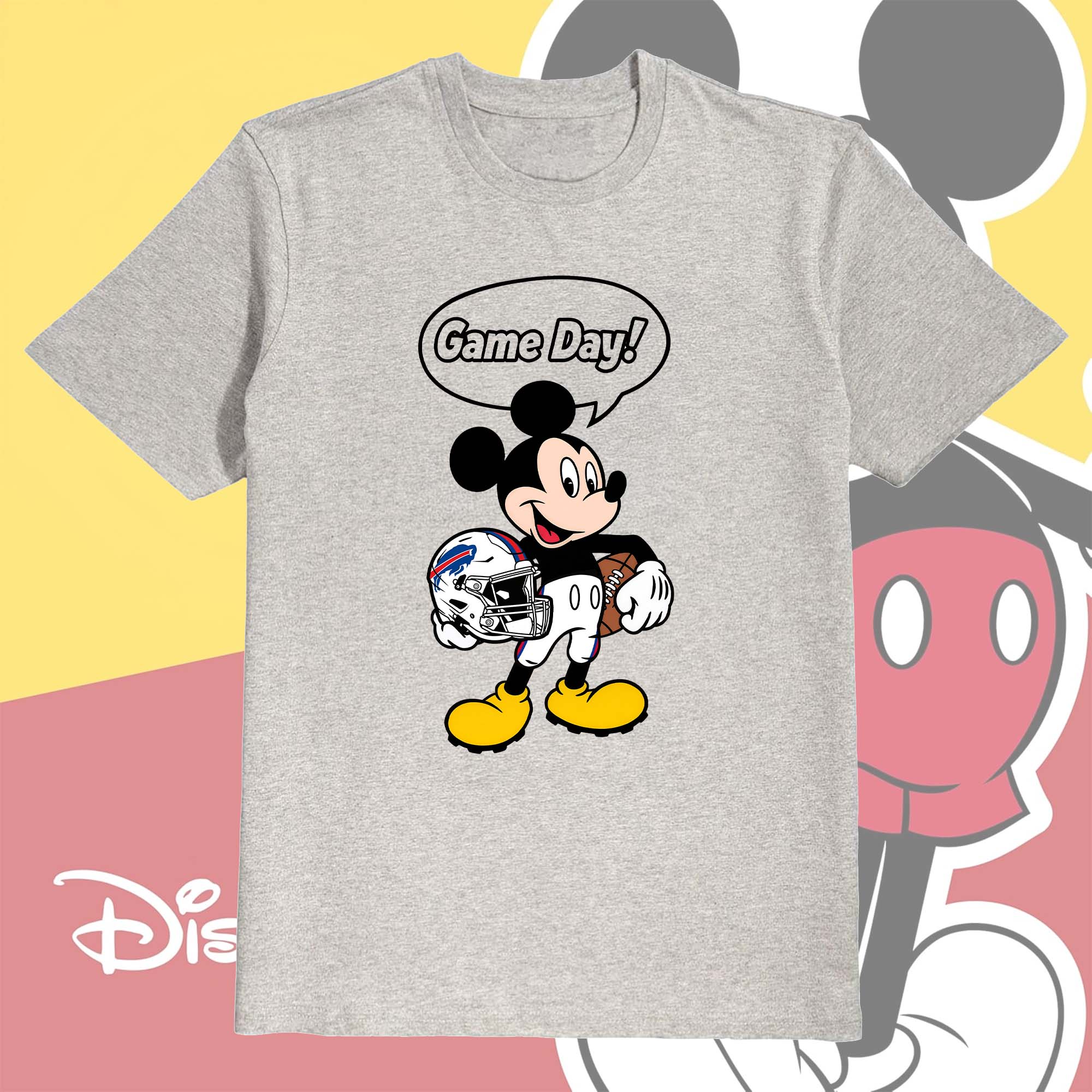 Buffalo Bills Classic Cartoon Football Mickey Character PT75935