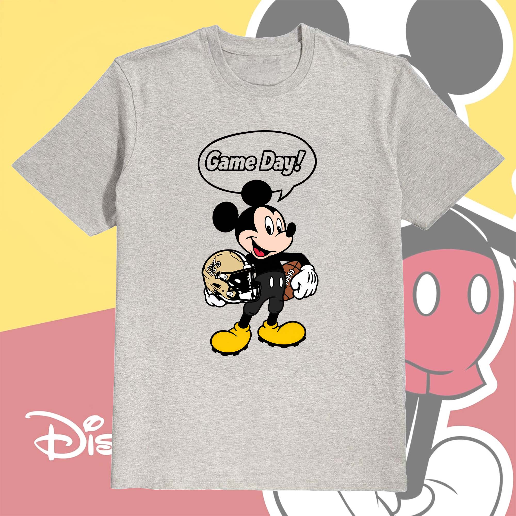 New Orleans Saints Classic Cartoon Football Mickey Character PT75954