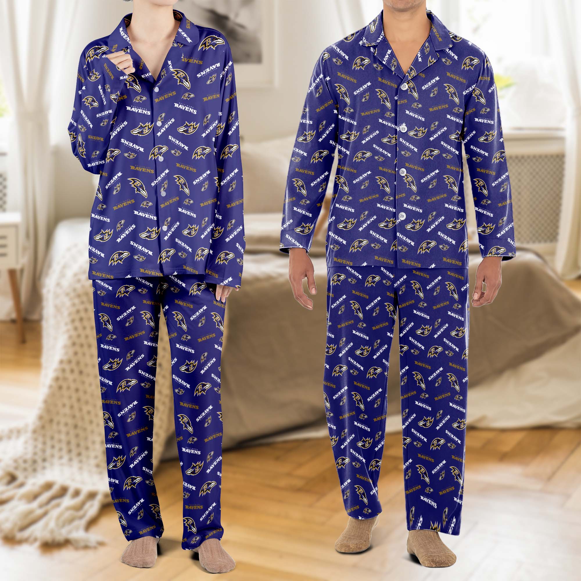 Baltimore Ravens Pajama Set PT76286