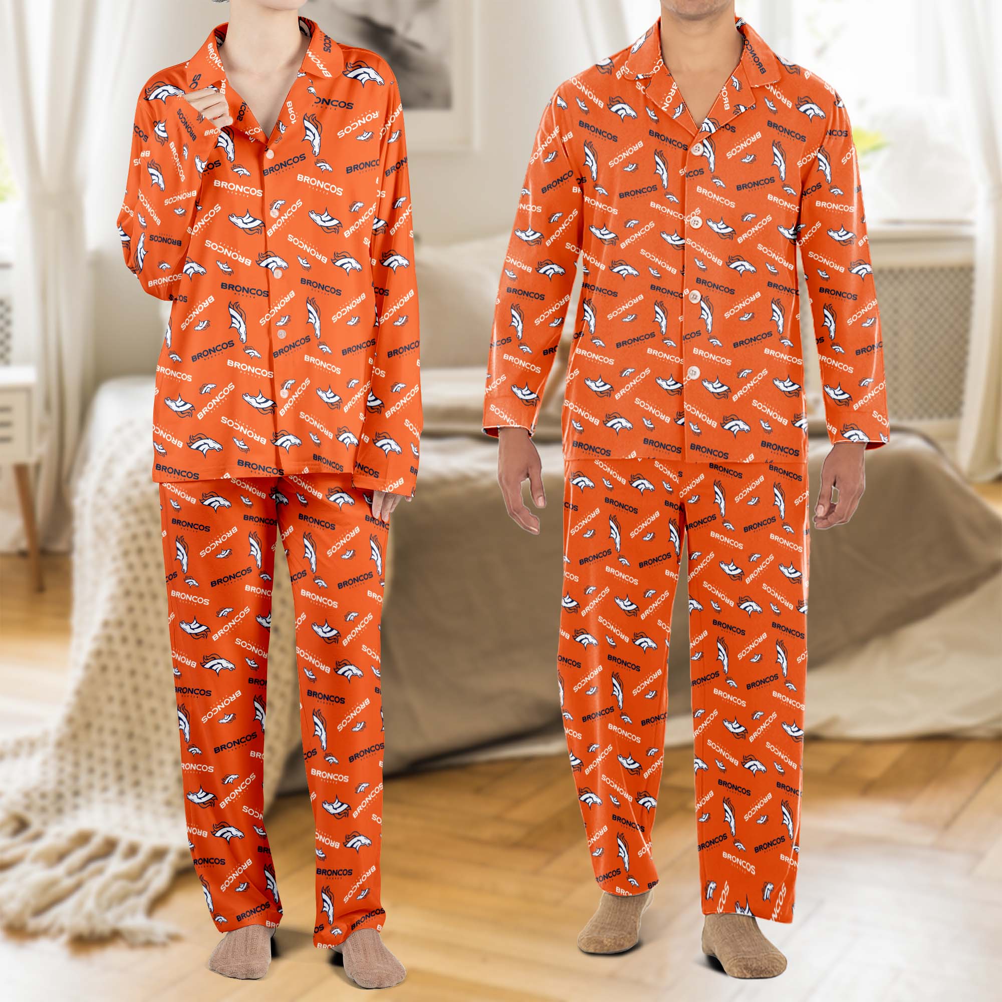 Denver Broncos Pajama Set PT76293