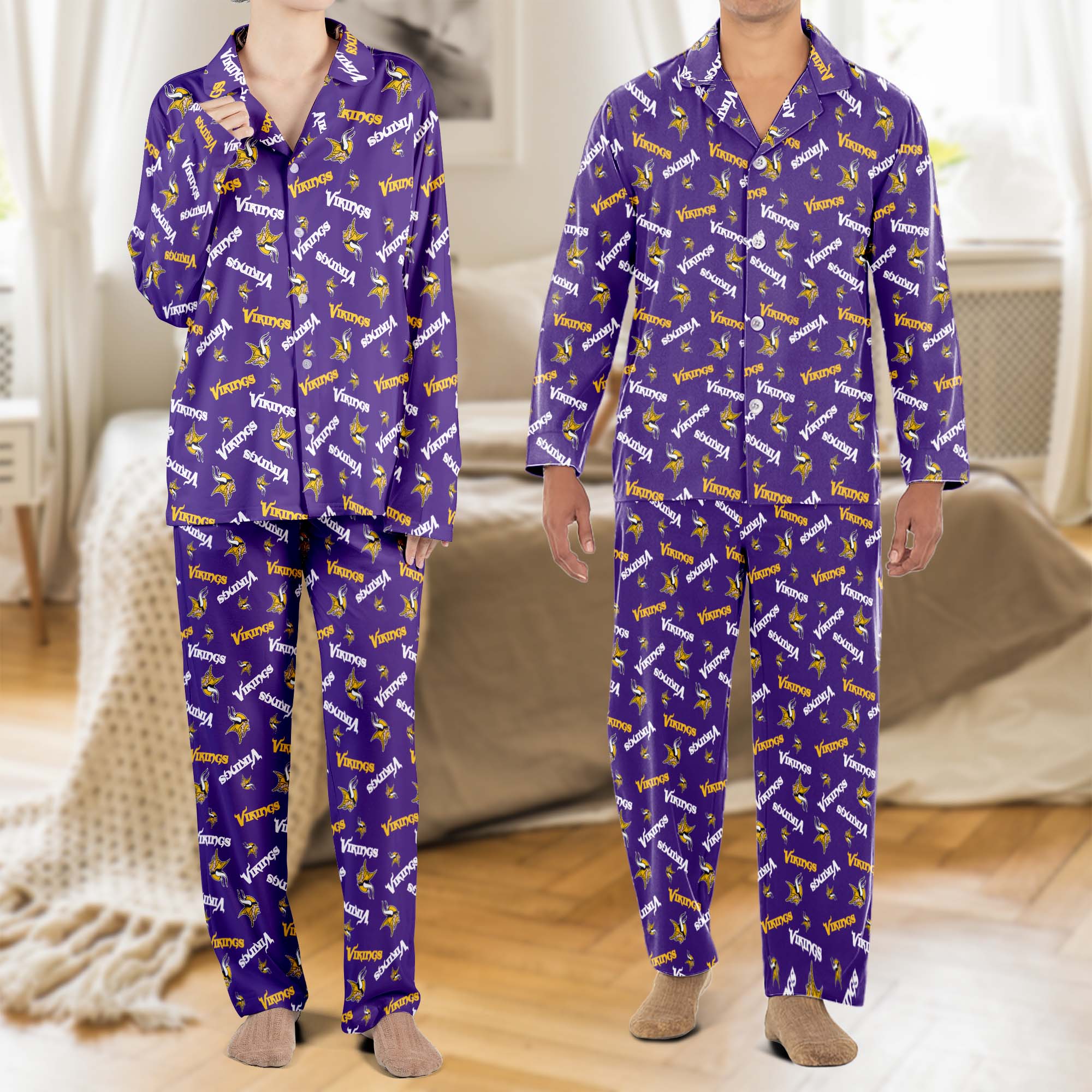 Minnesota Vikings Pajama Set PT76304