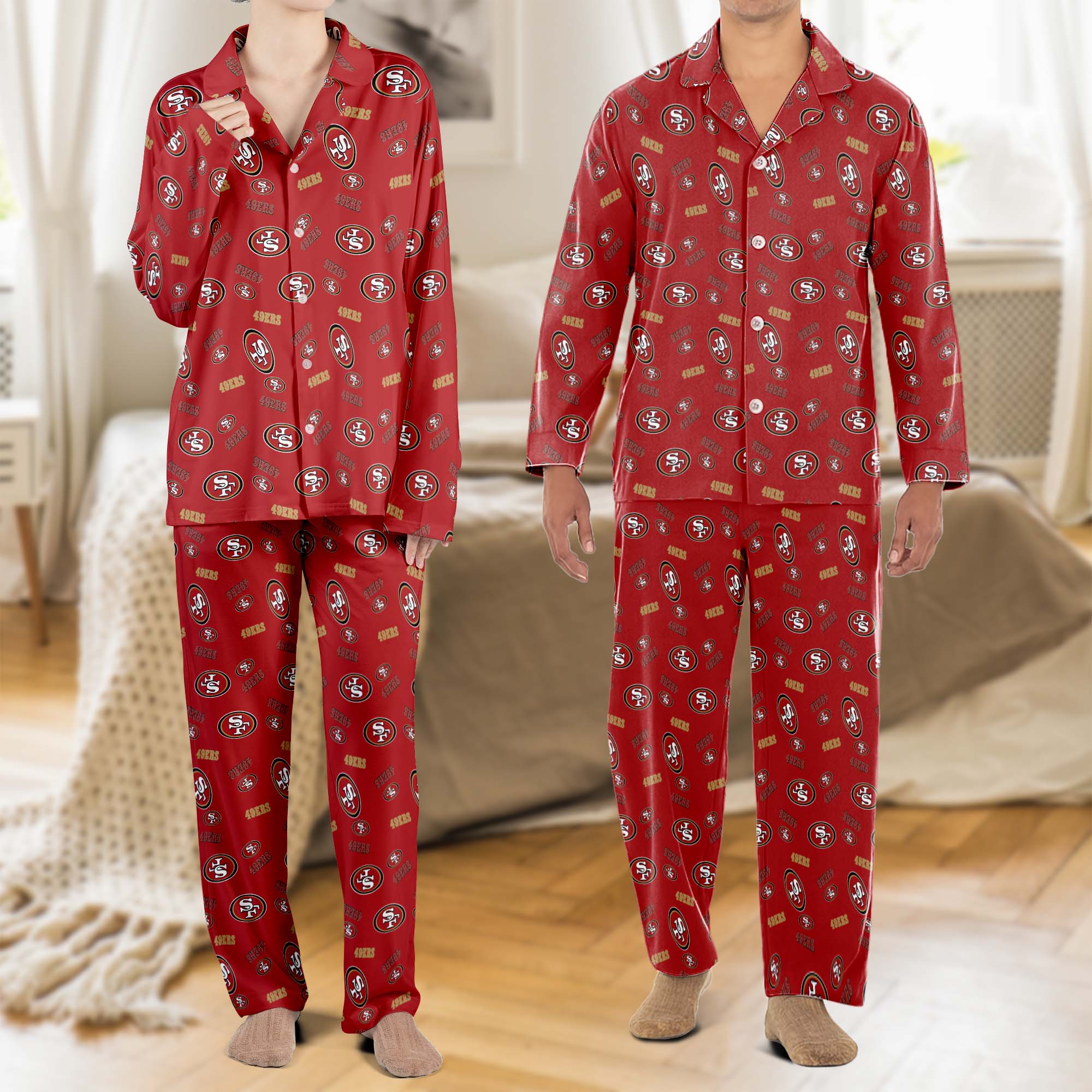 San Francisco 49ers Pajama Set PT76311