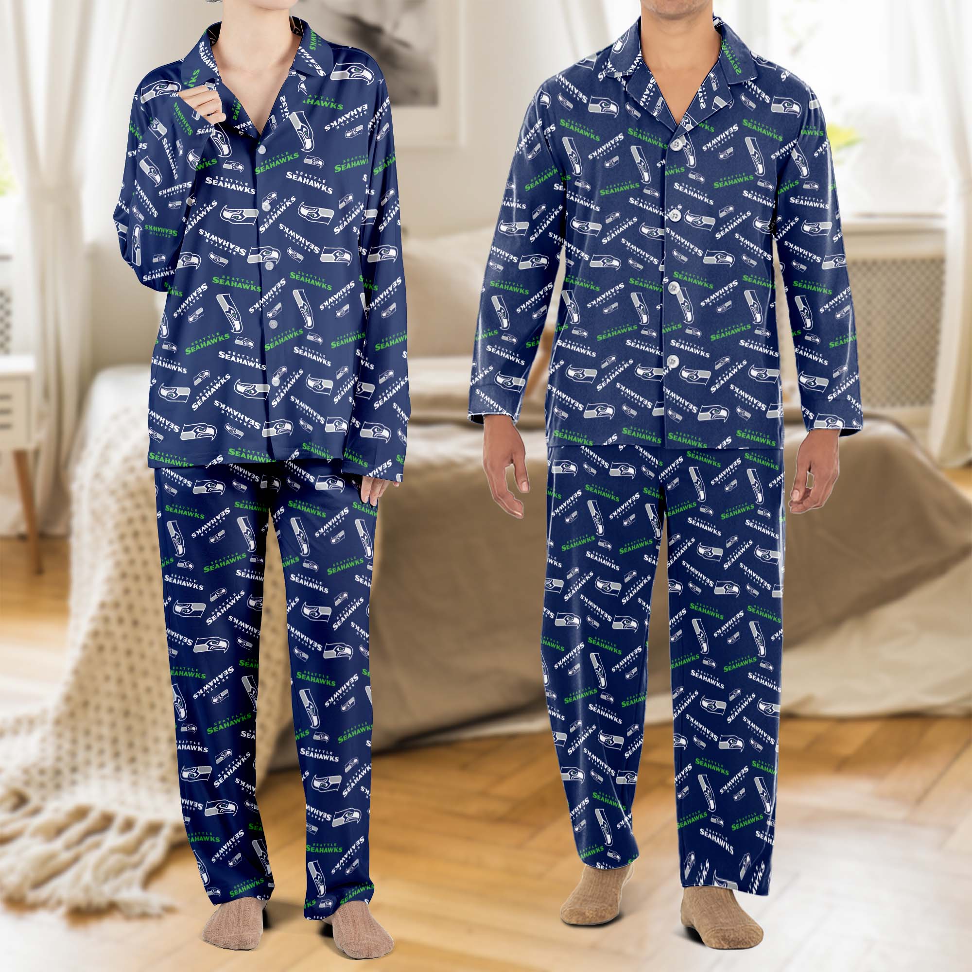 Seattle Seahawks Pajama Set PT76312