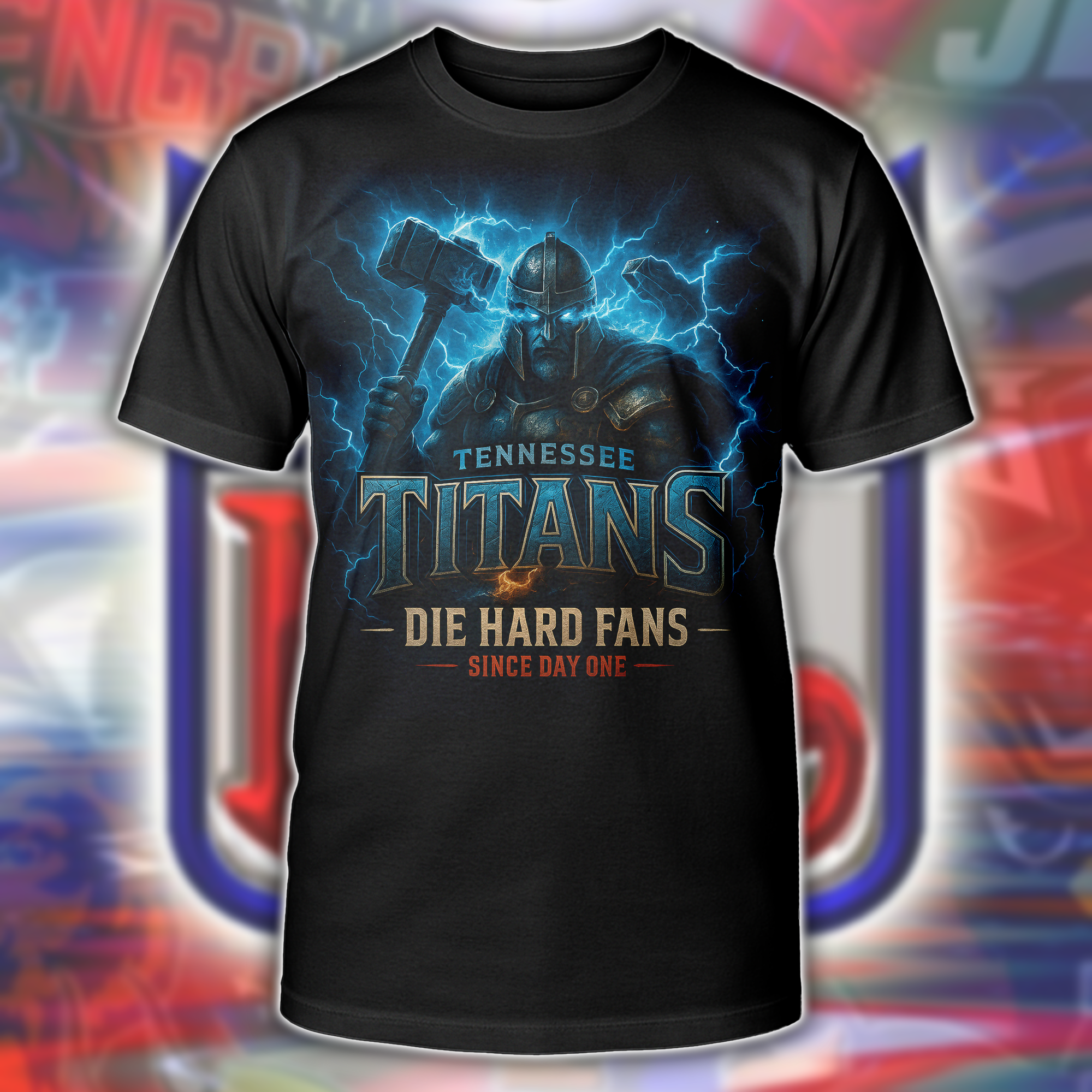 Tennessee Titans NFL Team Spirit Black PT75334 (Copy)