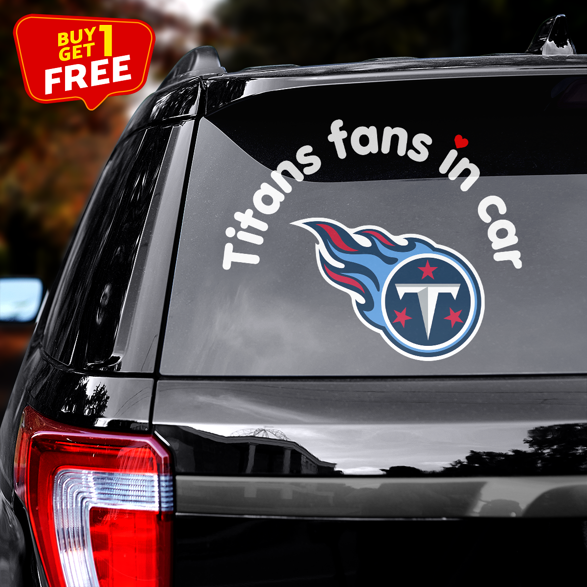 Tampa Bay Buccaneers Fan In Car Decal PT76346 (Copy)
