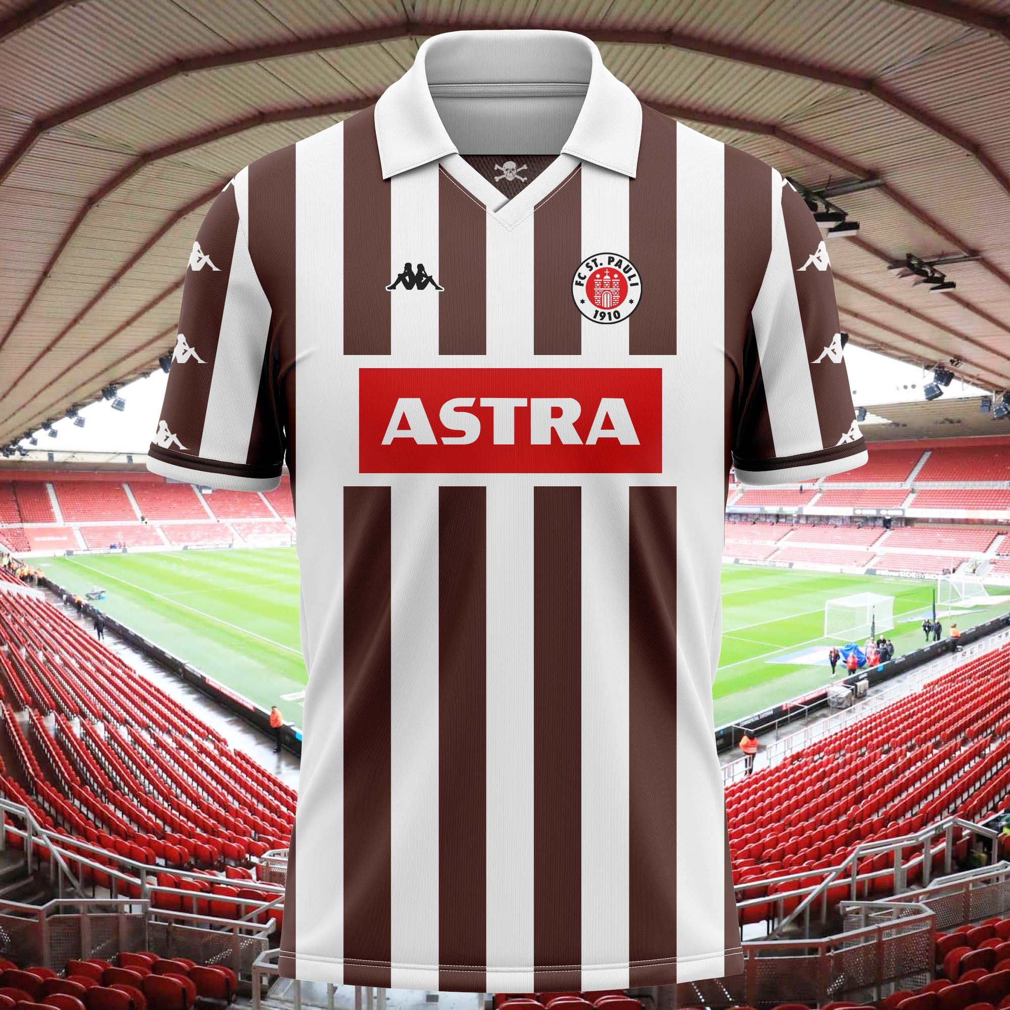 FC St. Pauli 2000-01 Home 2 Kit Retro Shirt PT76390