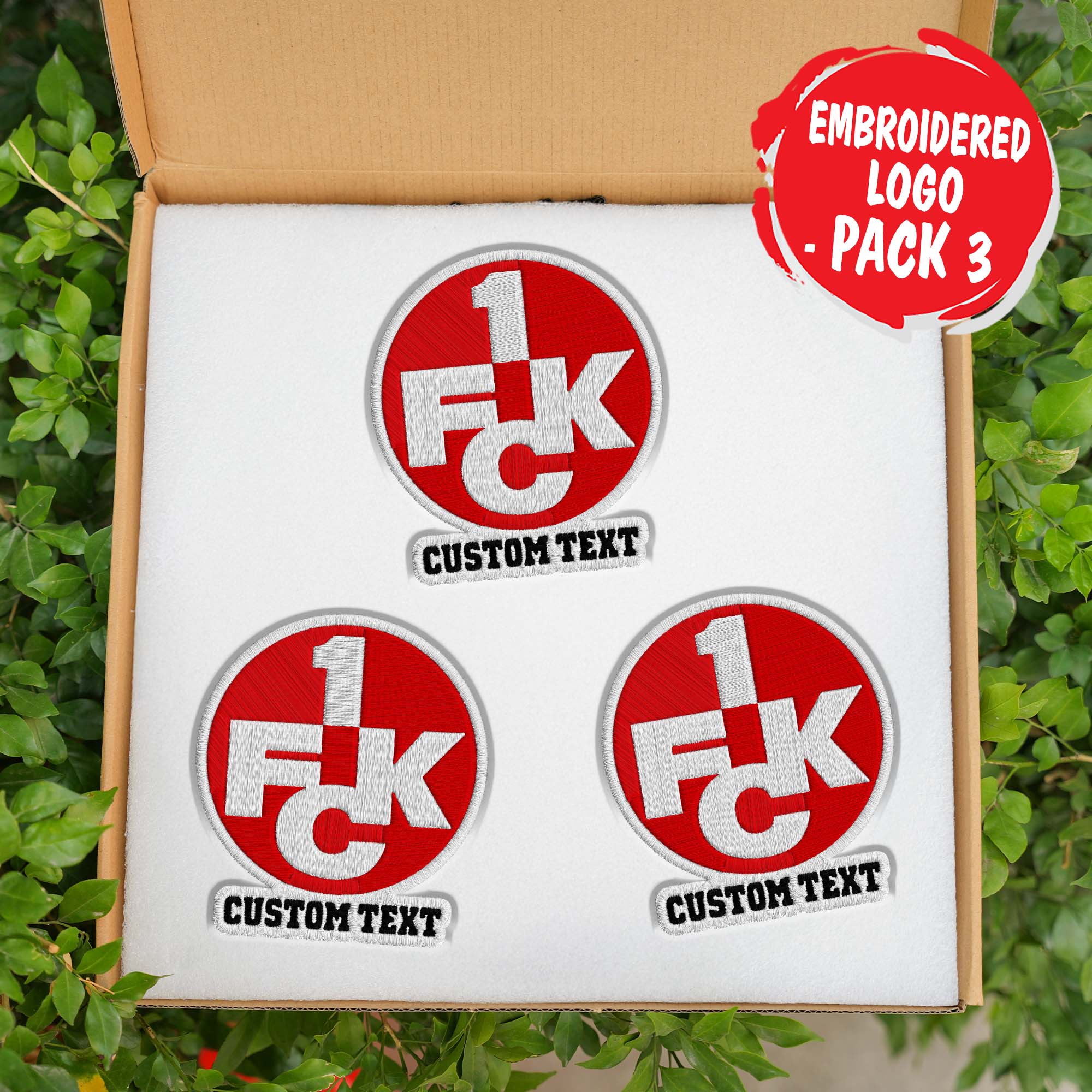 1. FC Kaiserslautern Customizable Fabric Patch PT76422
