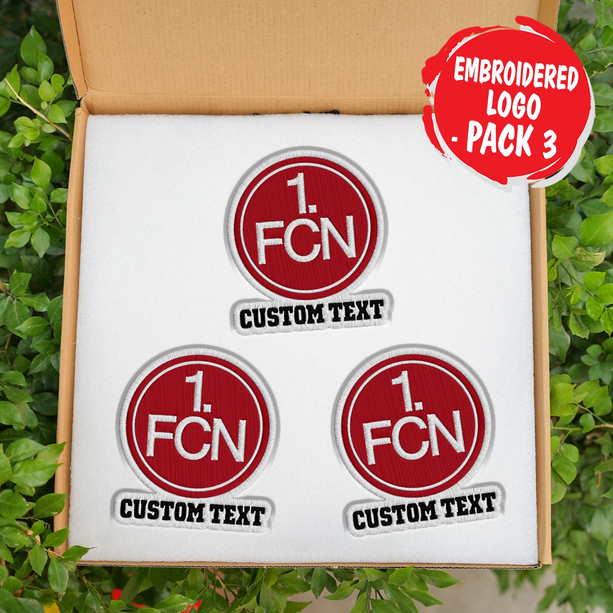 1. FC Nürnberg Customizable Fabric Patch PT76424