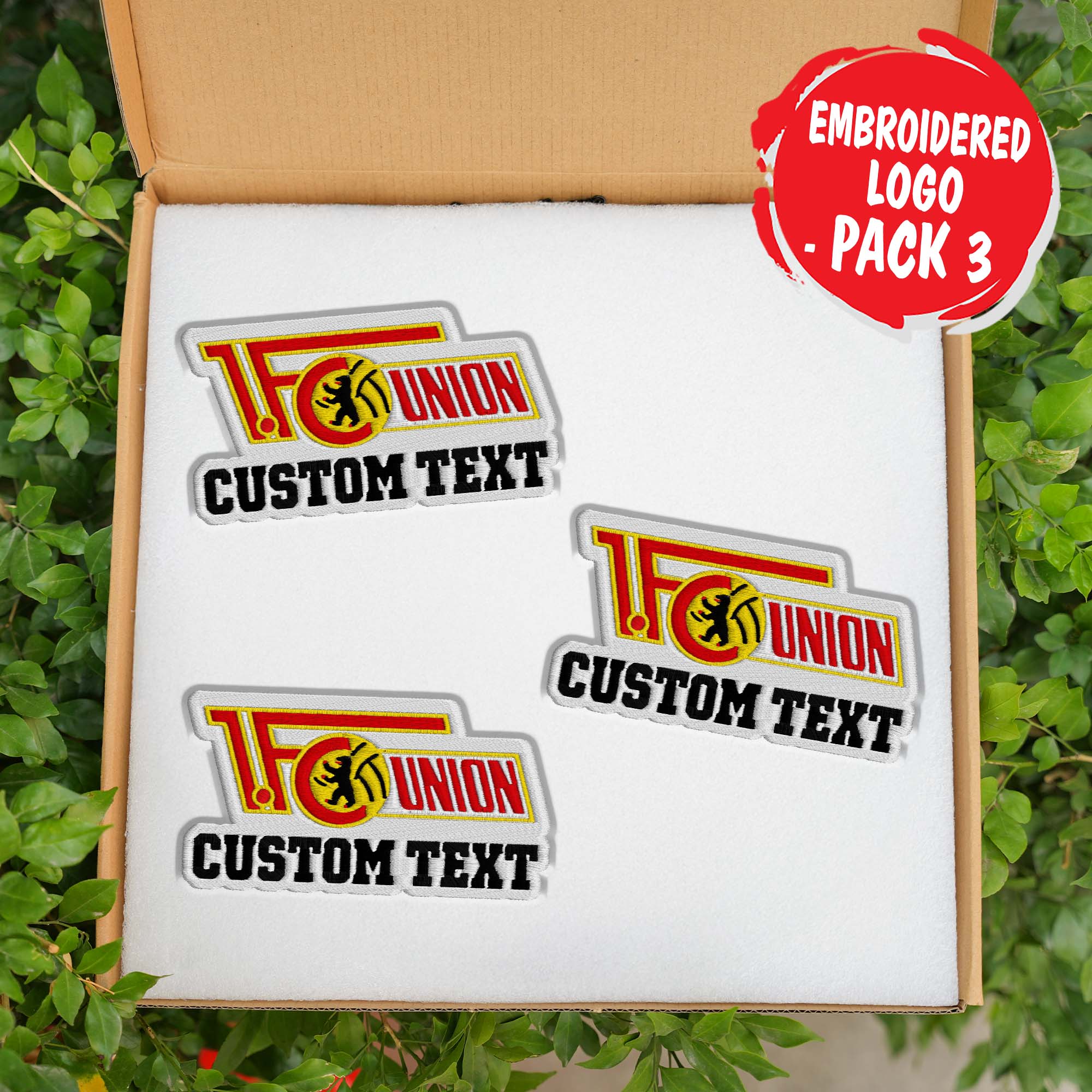 1. FC Union Berlin Customizable Fabric Patch PT76406