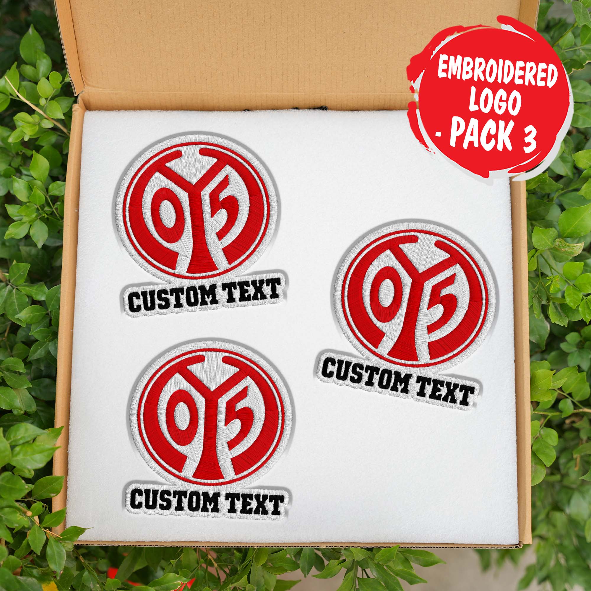 1. FSV Mainz 05 Customizable Fabric Patch PT76407