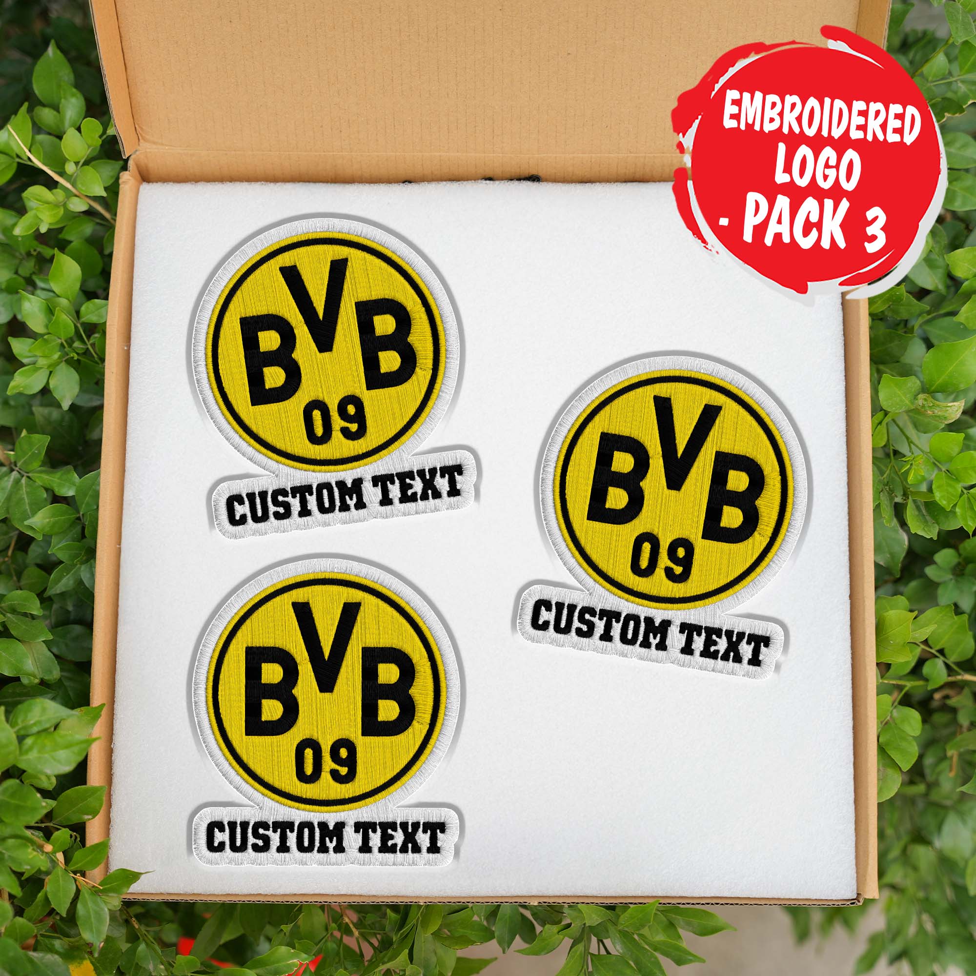 Borussia Dortmund Customizable Fabric Patch PT76409