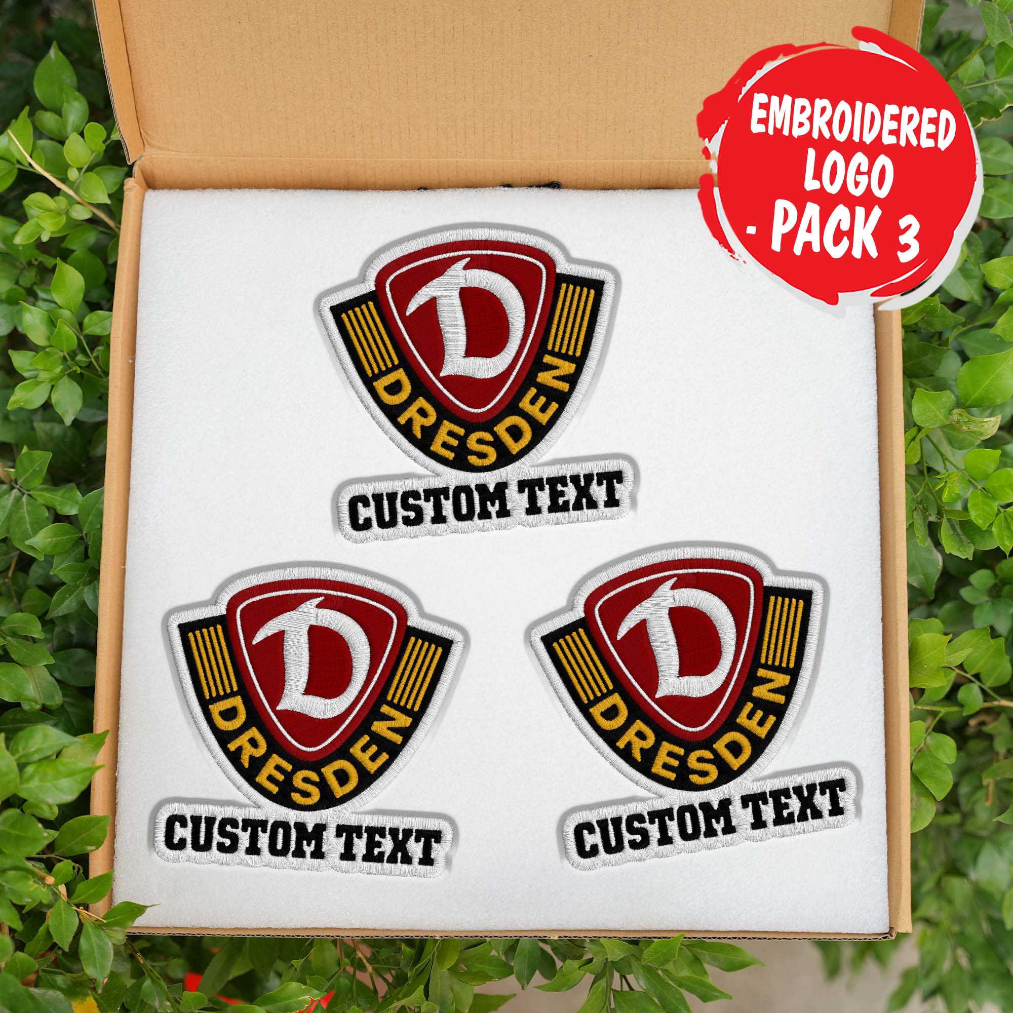 Dynamo Dresden Customizable Fabric Patch PT76426